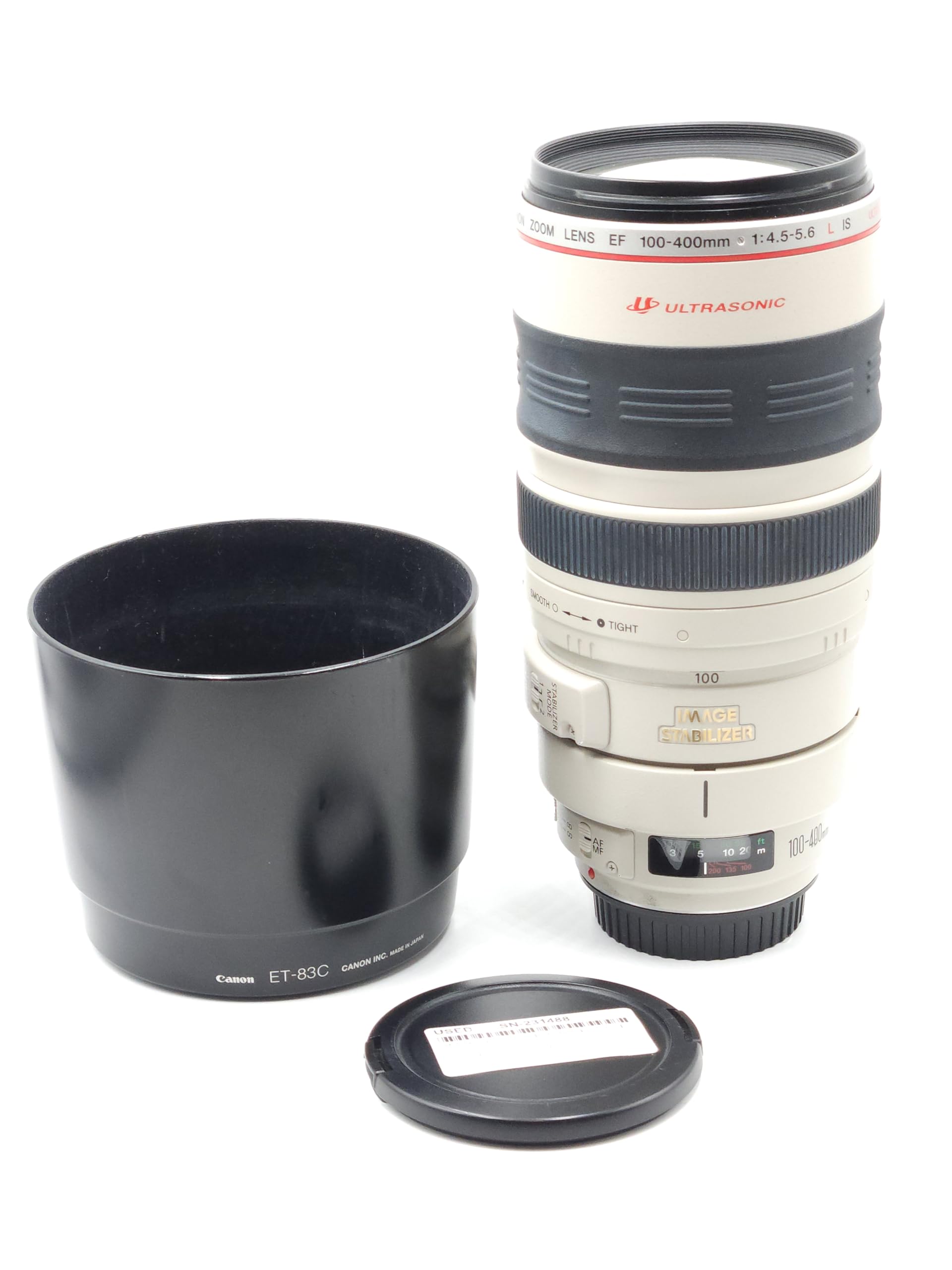 Canon EF 100 400mm f/4.5 5.6L is USM Telephoto Zoom Lens for Canon SLR Cameras