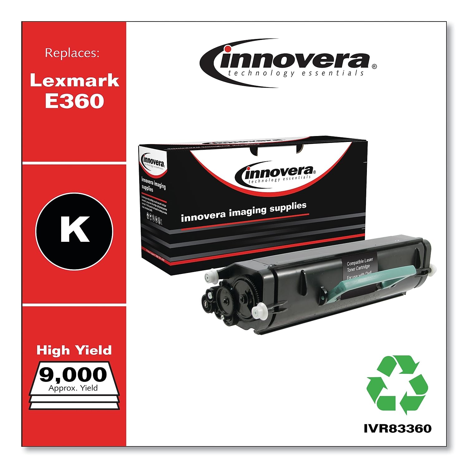 Innovera Ivr83360   Remanufactured E360H21A E360 Toner