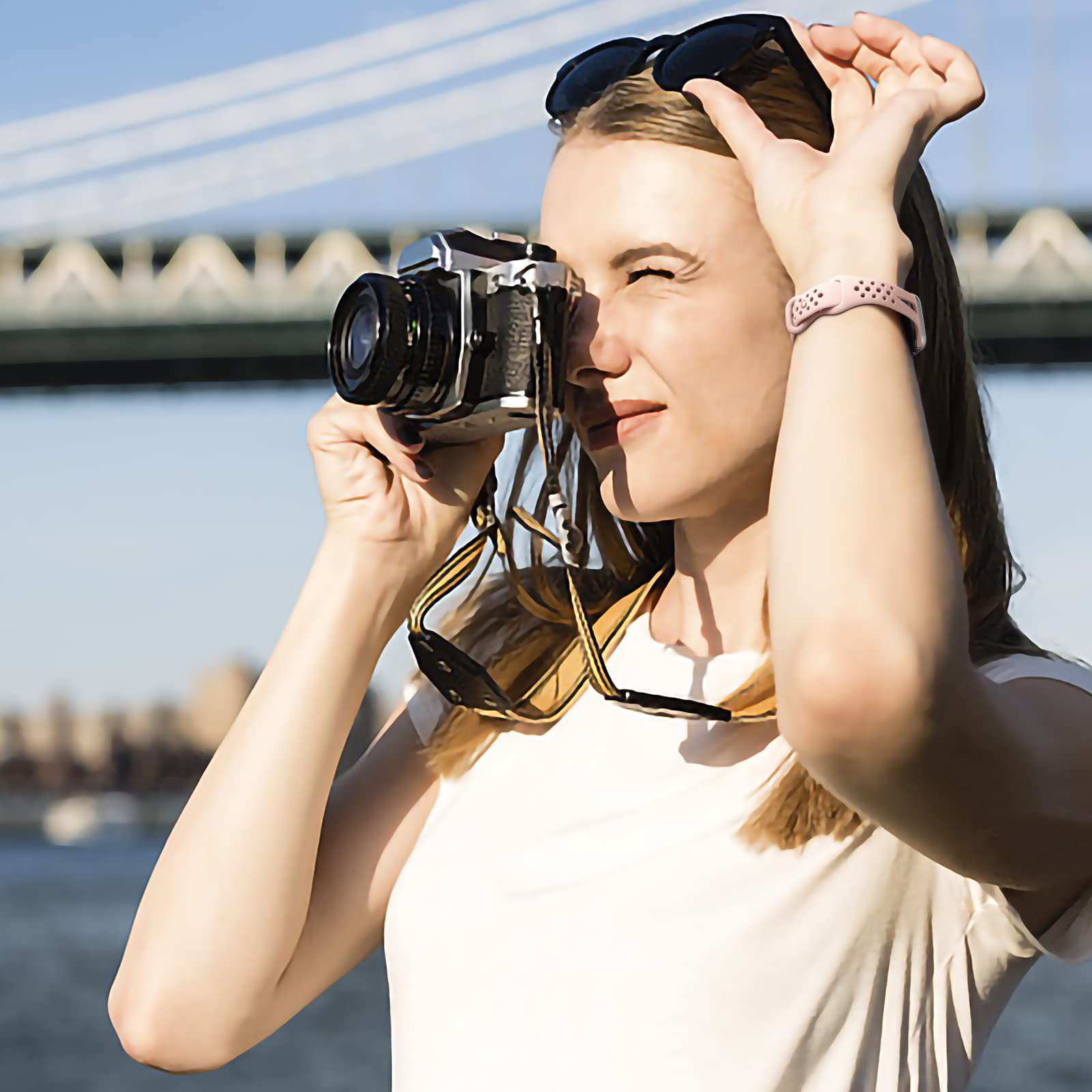 Ouwegaga 3 Pack Slim Band Compatible With Apple Watch Bands 45Mm 44Mm 49Mm 42Mm 41Mm 40Mm 38Mm, Soft Silicone Thin Narrow Sport