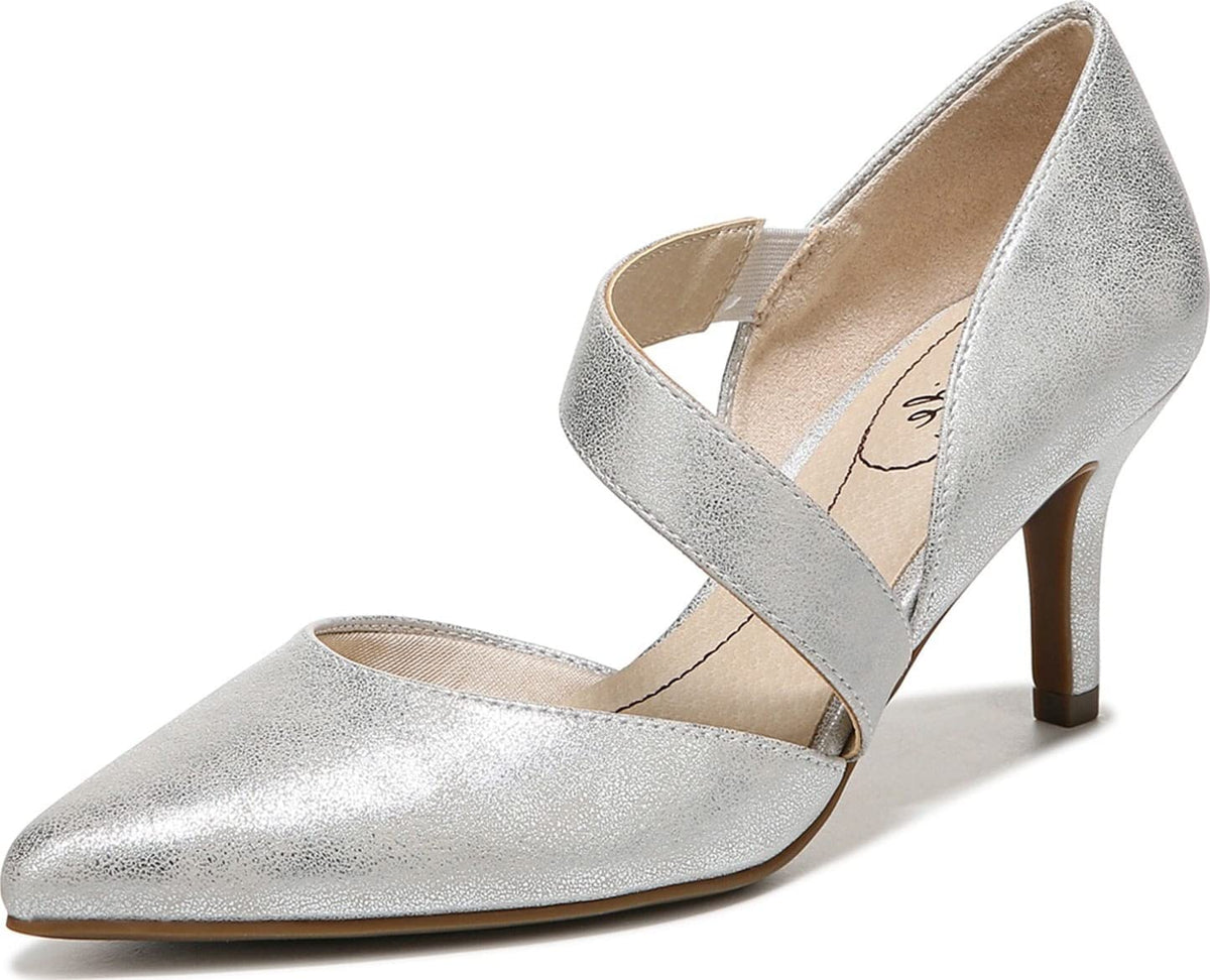 Lifestride Womens, Suki Pump Silver 8 W