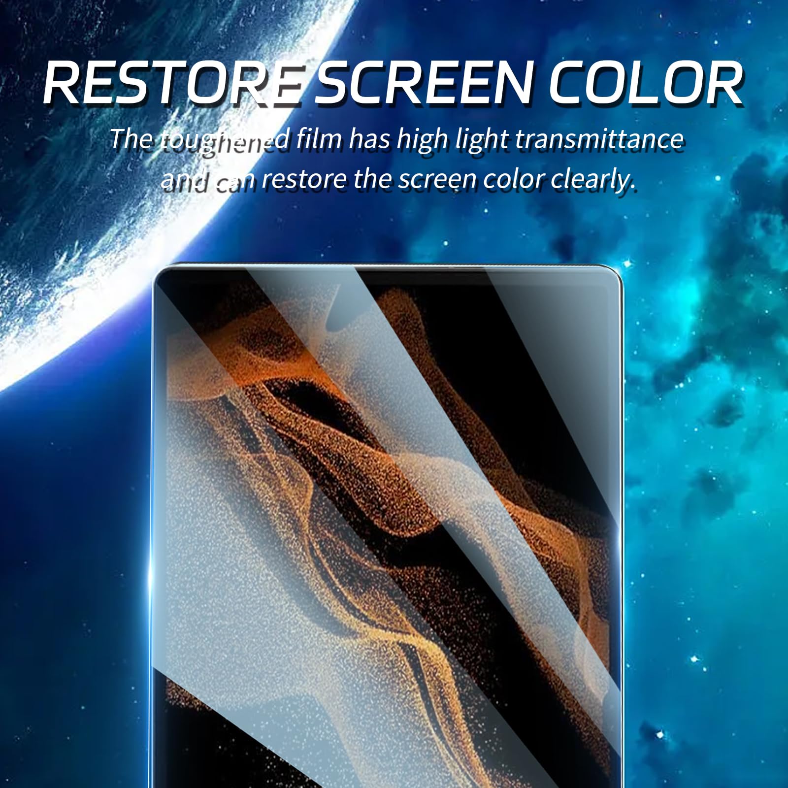 Zenrich [2Pack] Anti Blue Light Tempered Glass Screen Protector For Samsung Galaxy Tab S9 Ultra 2023/Tab S8 Ultra 2020 14.6 Inch