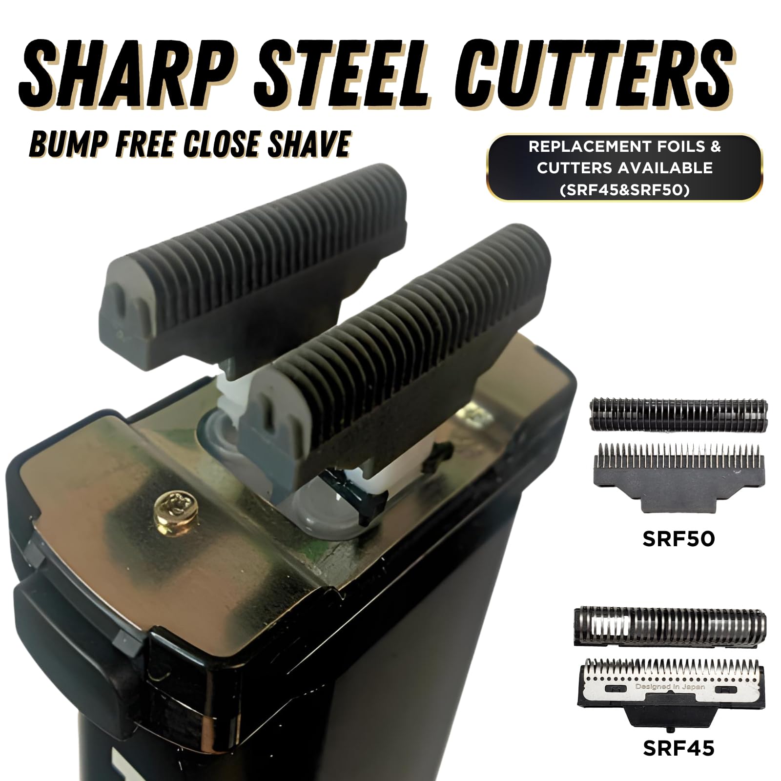 Supreme Trimmer T Fader Foil Shaver | 120 Min Run Time Usb C Electric Razor | Waterproof Ipx6 Shaver For Barber Or Home Use | St