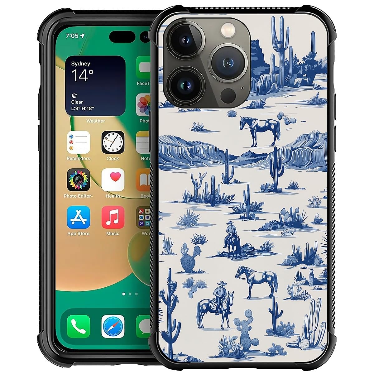 Fkbrcl4U For Iphone 13 Pro Max Case,Graphic Design For Girl Boy Soft Silicone Hard Acrylic Shock Protection Designed For Iphone 