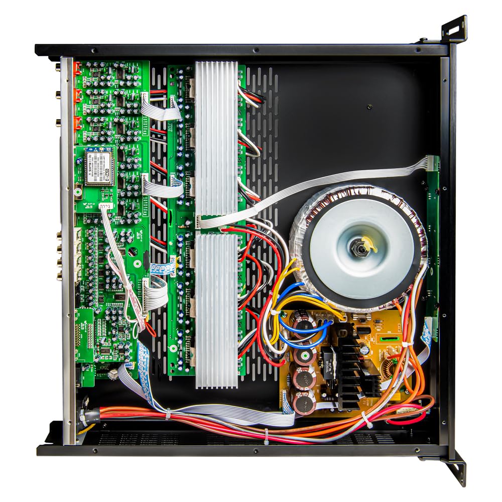 OSD Nero Max12: 6 Zone, 6 Source Amplifier 80W Power, Multi Room Audio Control, App Integration for iOS & Android, Expand up to 18 Zones, Control4 Driver Support