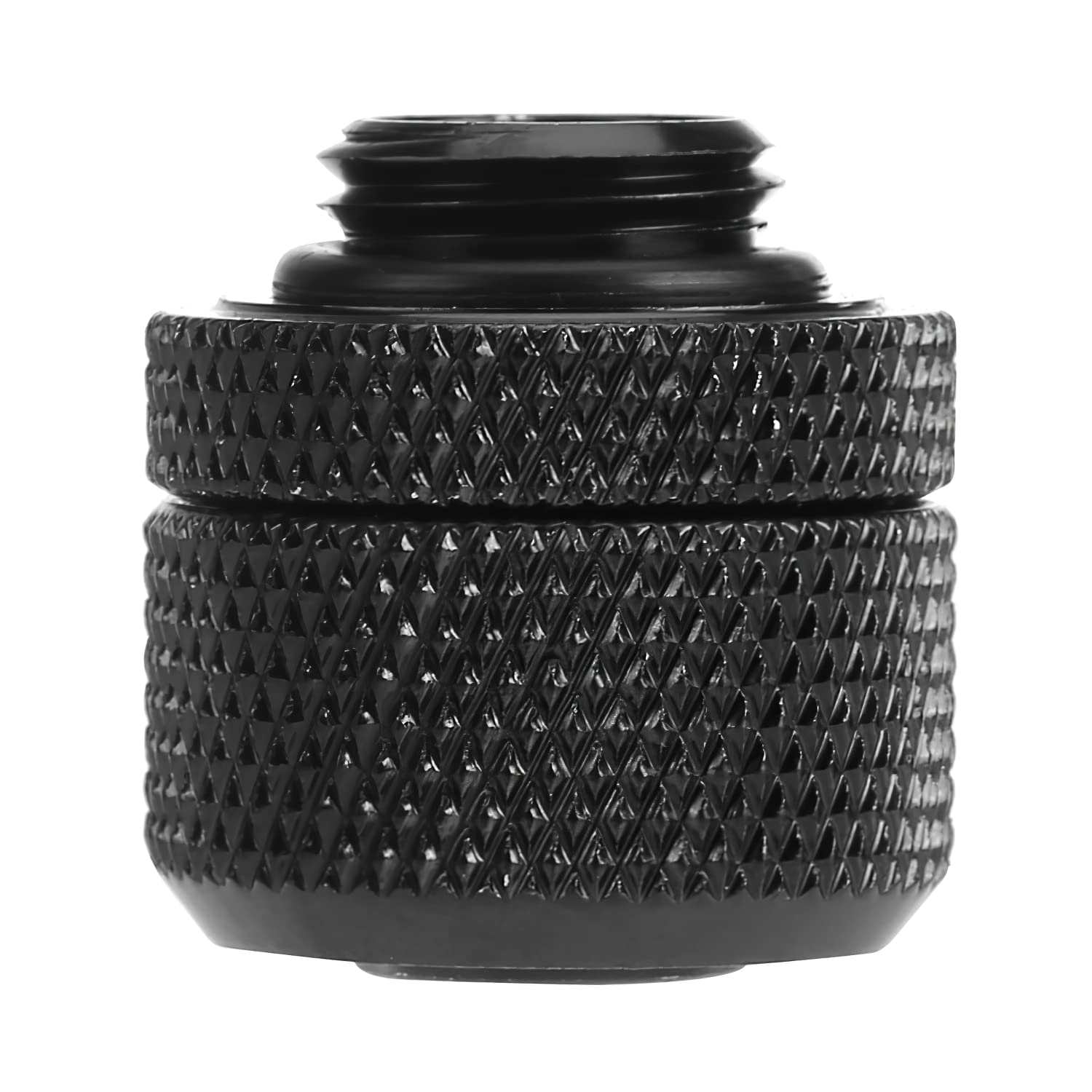 Dracaena 6 Pack G1/4'' Thread To 3/8'' Id, 5/8'' Od Compression Fitting For Soft Tubing, Soft Tube Connectors For Computer Water