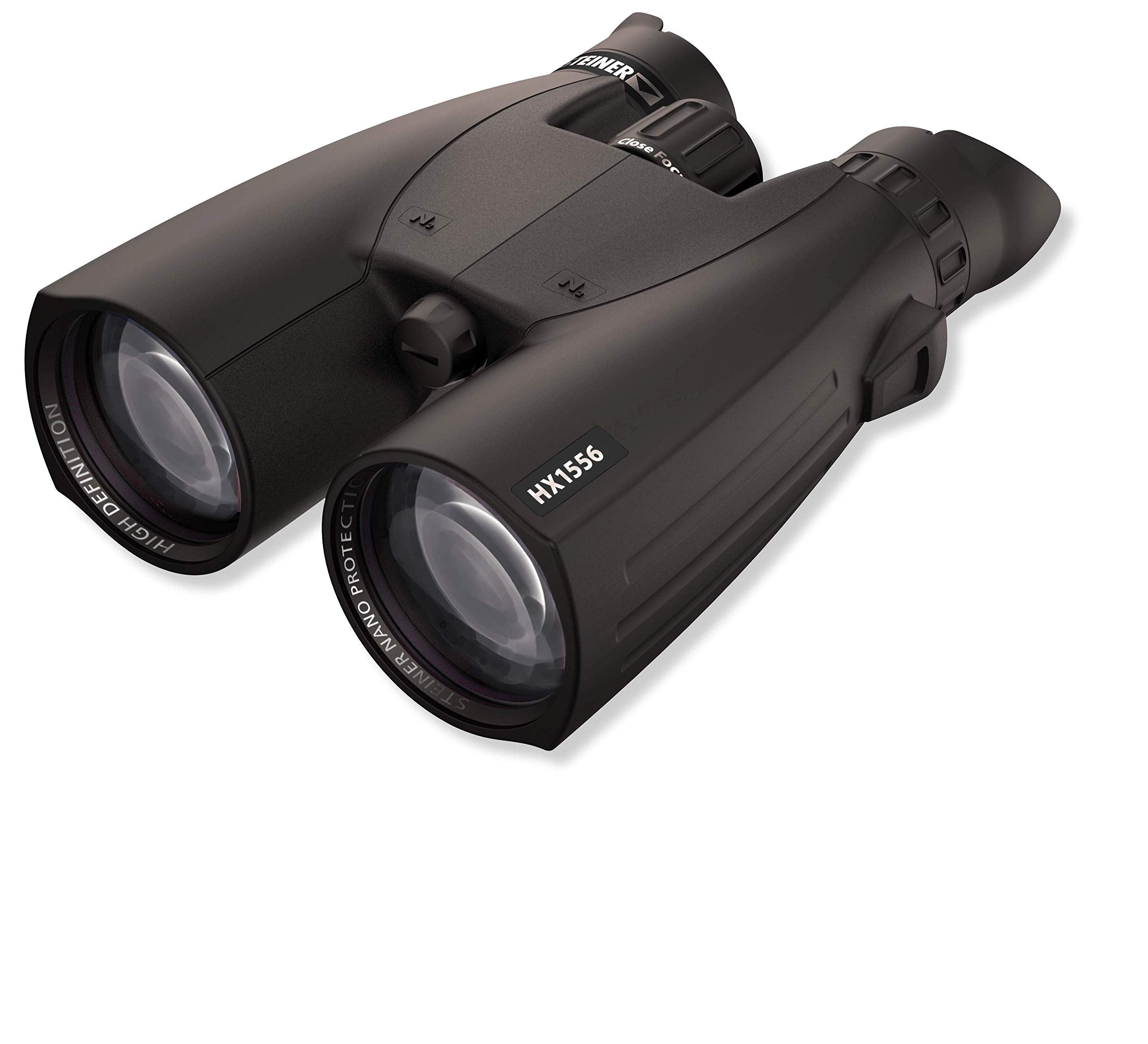 Steiner Hx Series 15X56 Binoculars   Versatile, Clear, High Precision Adventure Optics For Low Light And Daylight Situations , Black