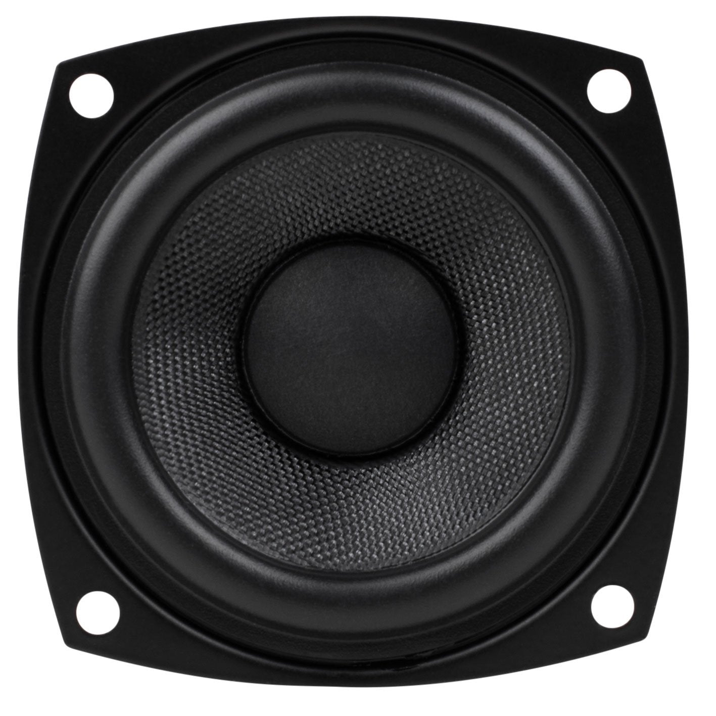 Dayton Audio PC68-4 2.5 Full-Range Poly Cone Driver Speaker - Black, High-Quality Sound for Home Audio Systems