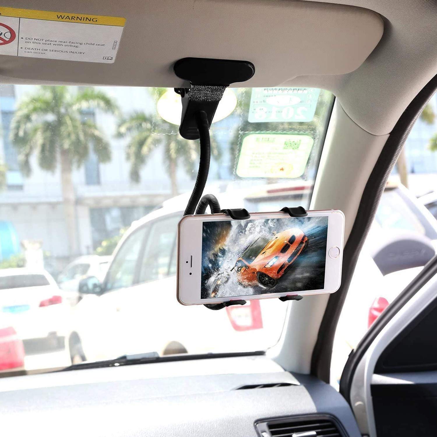 R Recomfit 360 Degree Rotating Universal Flexible Long Arm Mobile Phone Holder Mount Lazy Holder Kit Hands Free Mobile Phone Goo