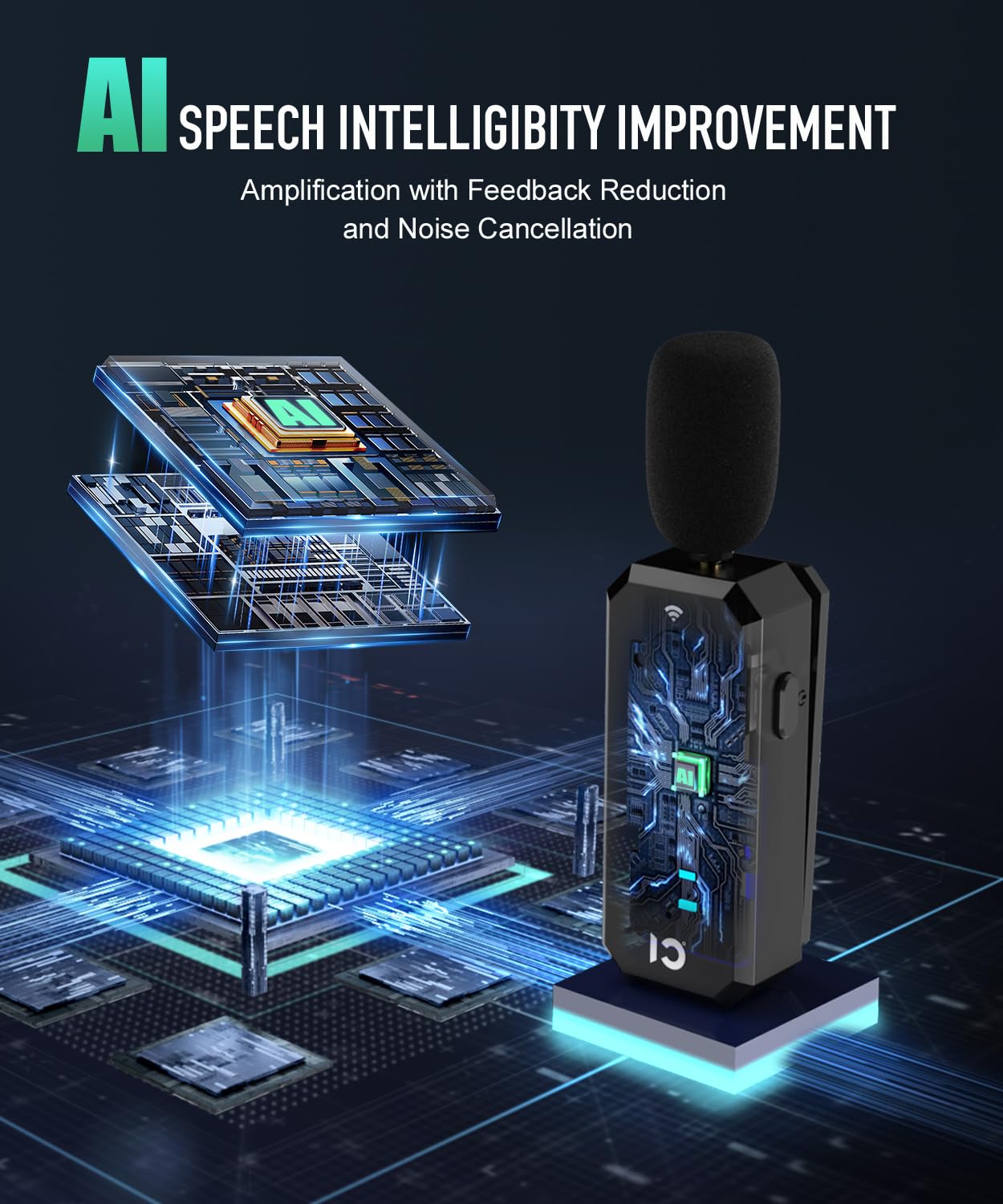 Shidu 18W Portable Voice Amplifier For Teacher, Voice Amplifier With Wireless Lavalier Microphone, Bluetooth Microphone And Spea