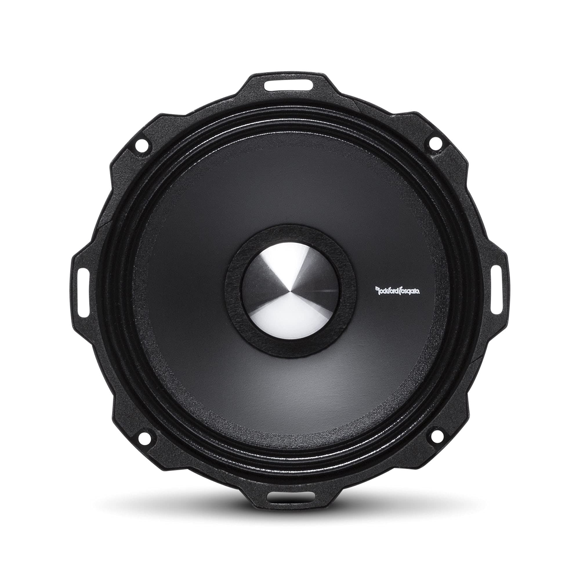 Rockford Fosgate Pps4 6 6.5' 800W 4 Ohm Impedance Mid Range Car Speakers 4 Pack With Fiber Reinforced Paper Cone And Stamp Cast Aluminum Frame