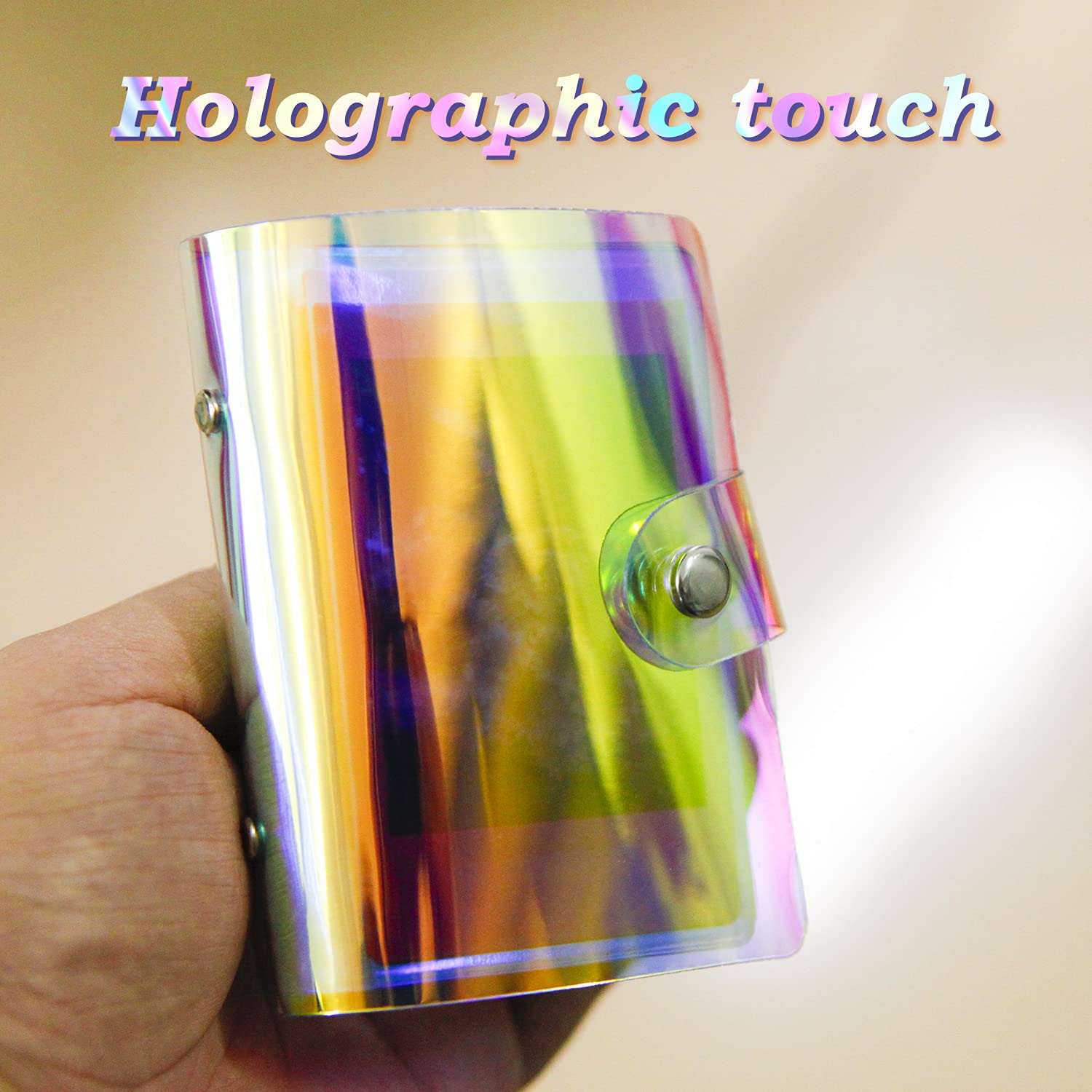 2 Pack One Handed Mini Photo Album For All Fujifilm Instax Mini Style Cameras/Kpop Photocard/Polaroid Snap Snaptouch Instant Pri