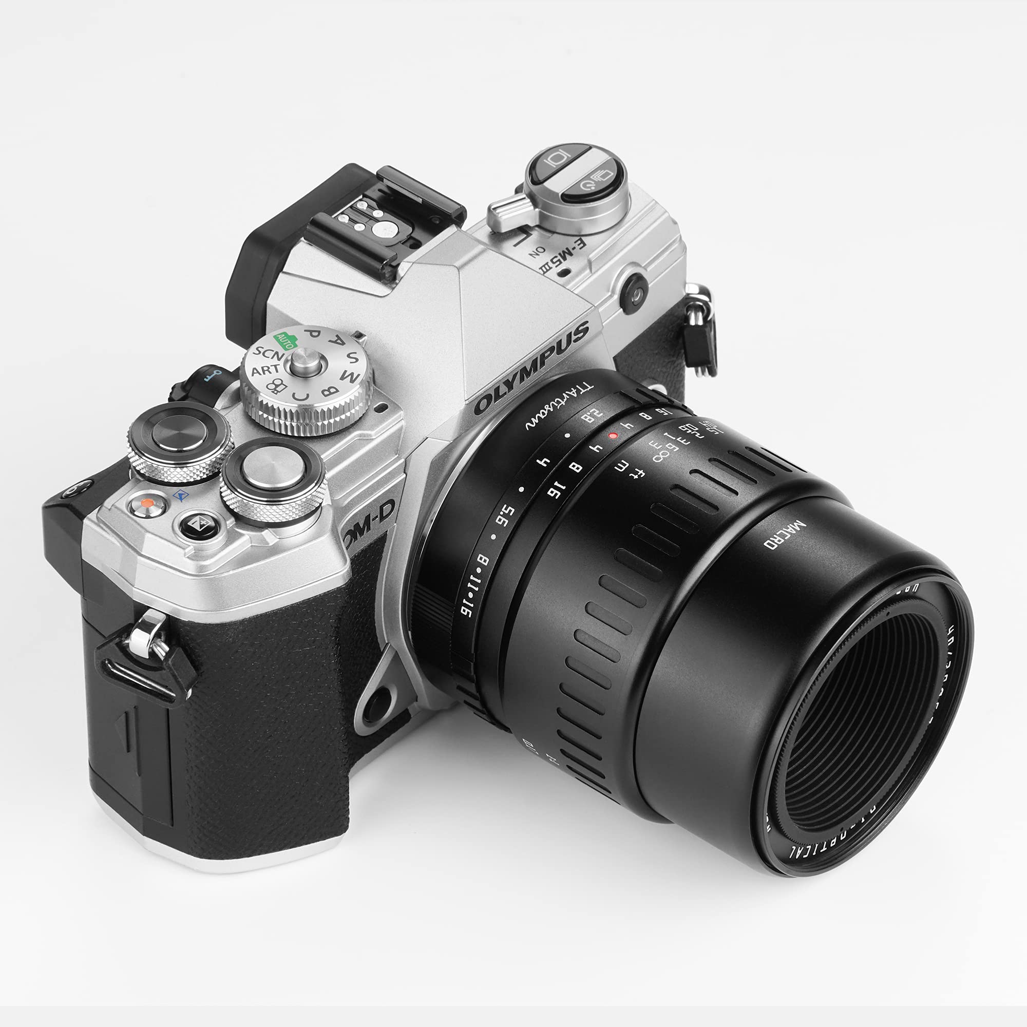 Ttartisan 40Mm F2.8 Macro Aps C Mft Olympus/Panasonic Mount Like Epm1?Epm2?Epl1?E?Epl9?E P6?E M1?E M5?E M10?E M10Ii?E M10Iiii?Pen F G1?G7?G85?Gf1?Gf2?Gf9?Gx1?Gx9?Gm1?Gm10?Gh1?Gh5 Black