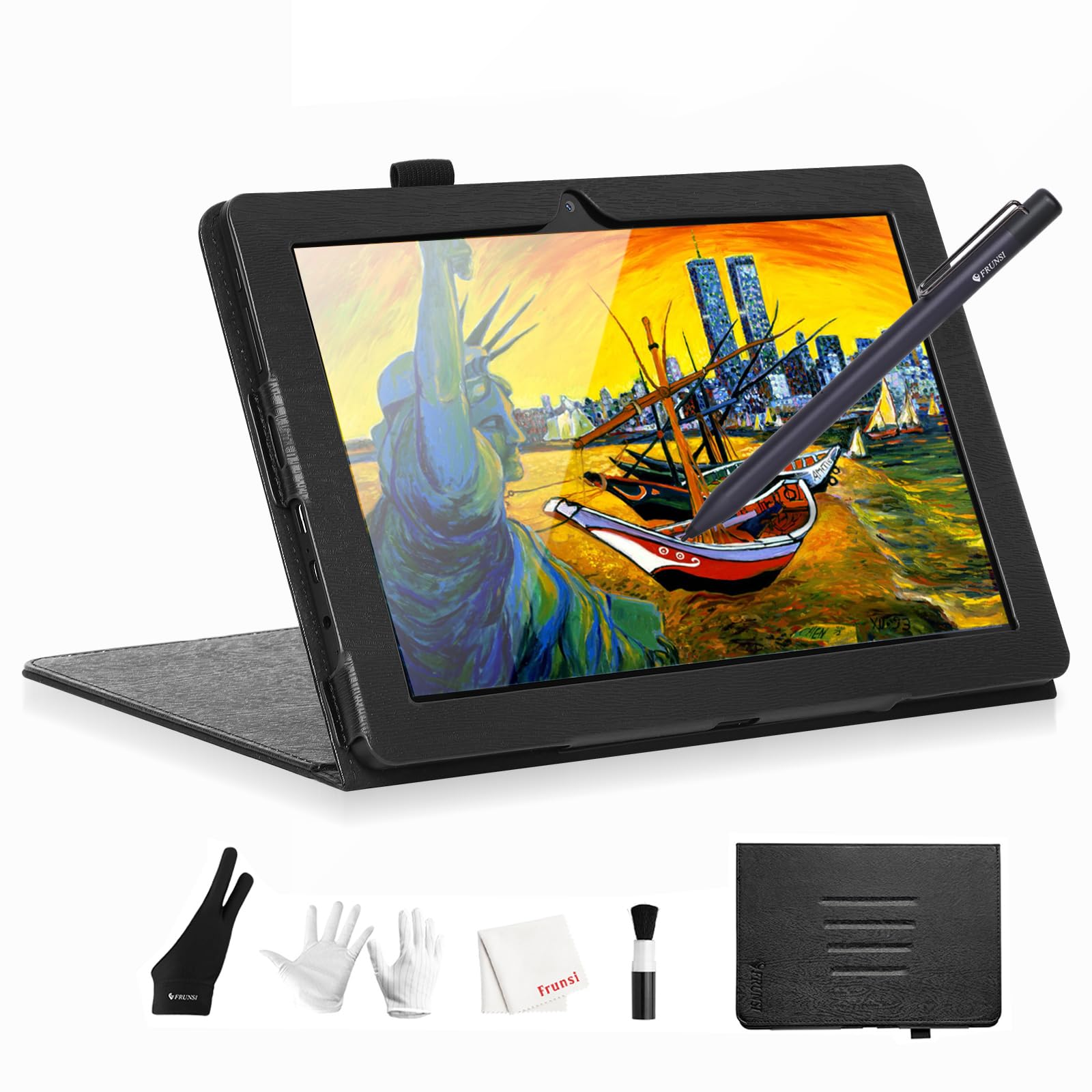 Frunsi T8 Drawing Tablet No Computer Needed,8 Inch Standalone Drawing Tablet With Screen,Standalone Drawing Tablet Installed Ske