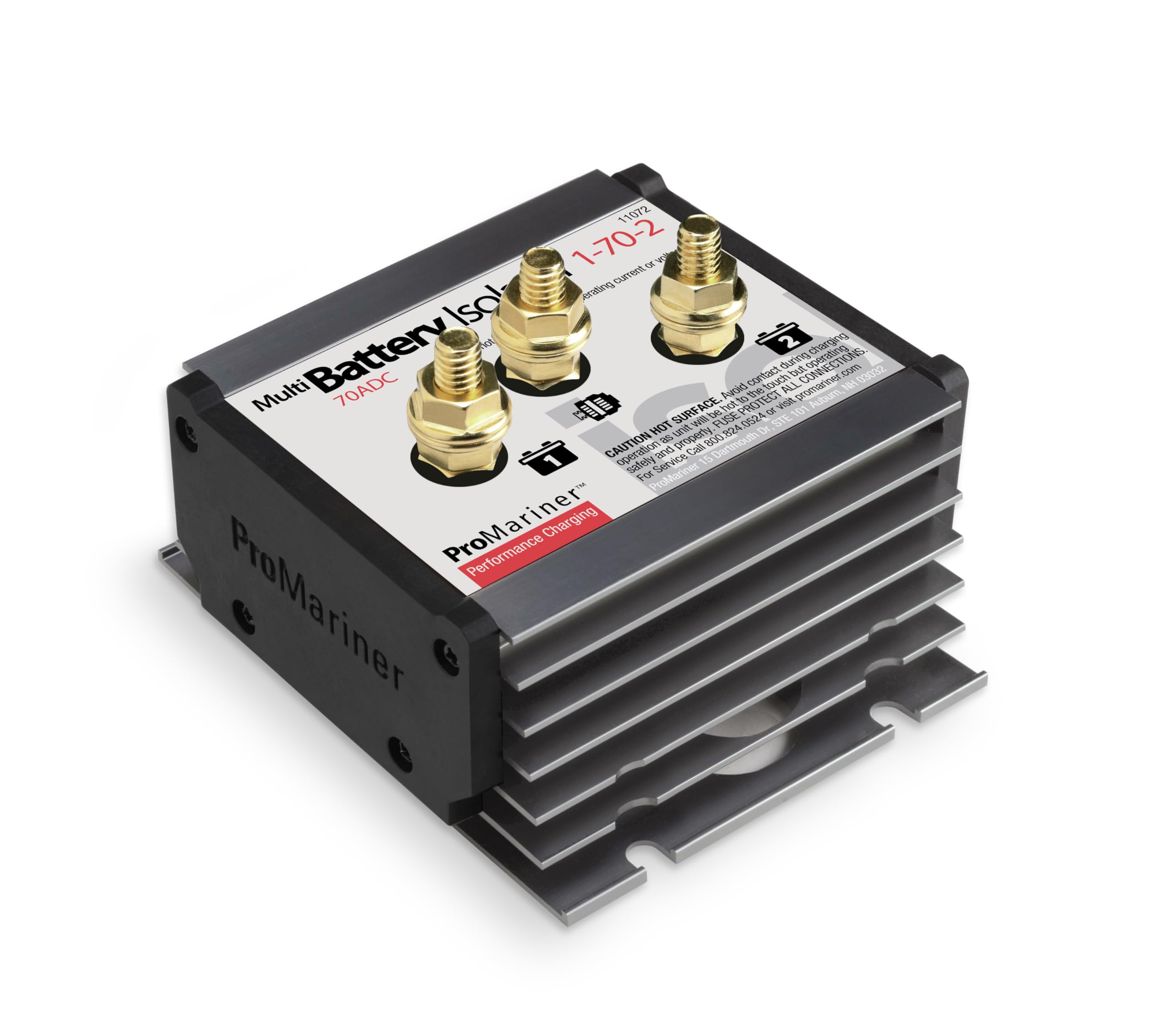 Promariner Battery Isolator - 1 Alternator - 2 Battery - 70 Amp,WBAUVB0CWYWW445