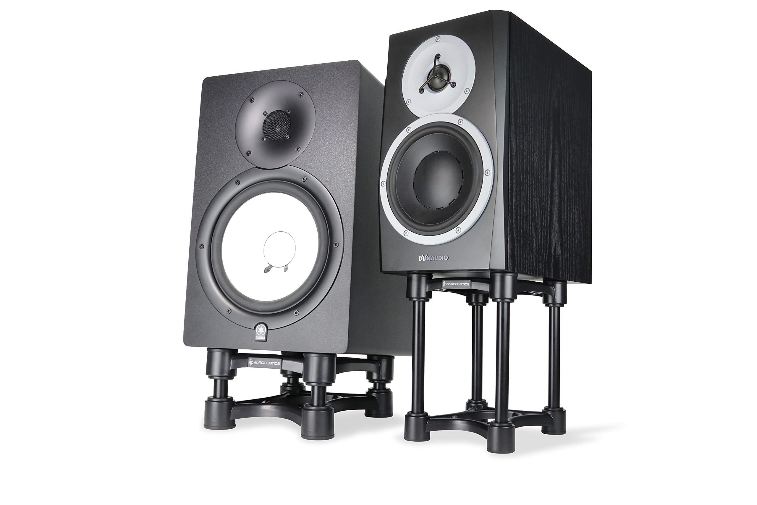 Isoacoustics Iso Stand Series Speaker Isolation Stands With Height & Tilt Adjustment: Iso 155 (6.1    X 7.5   ) Pair