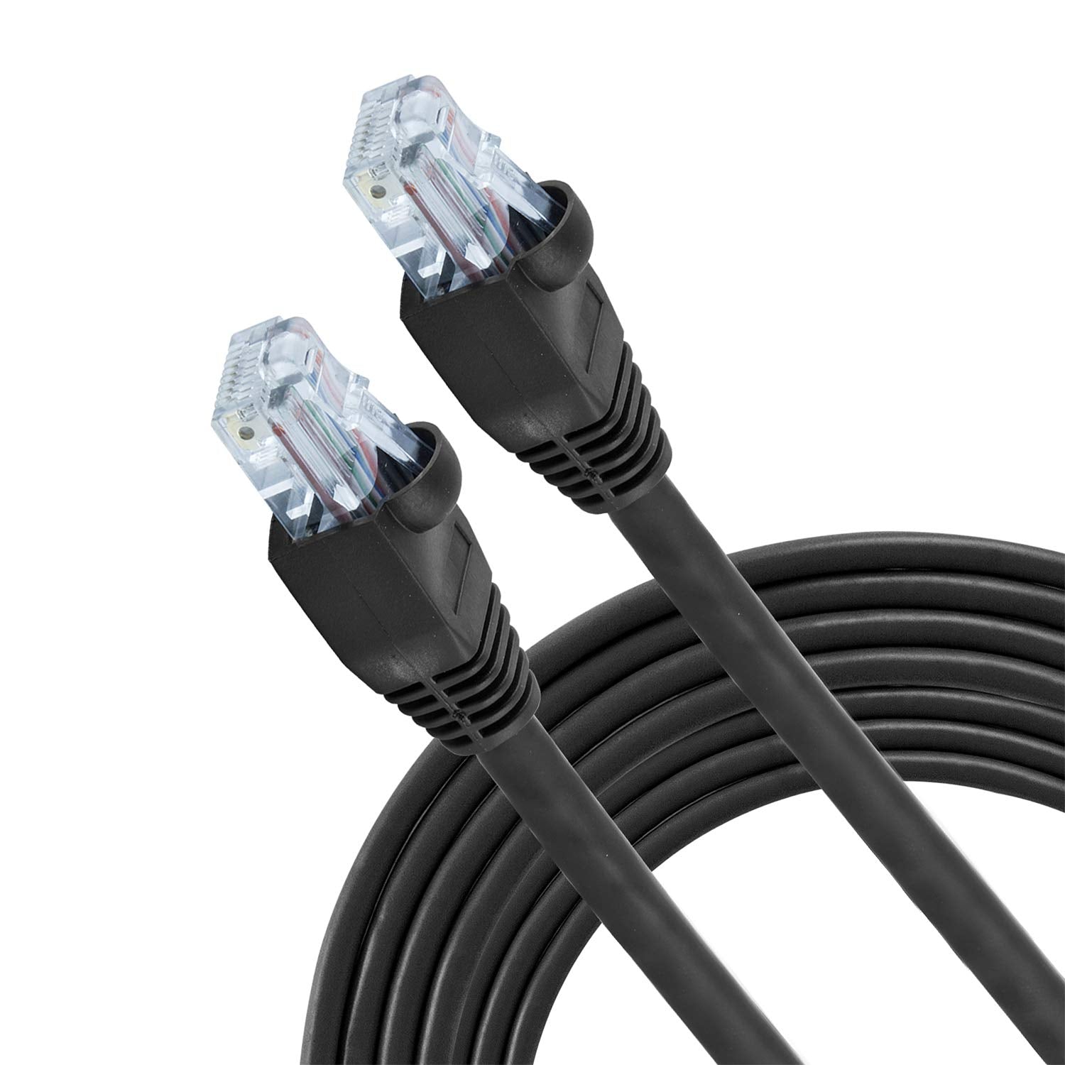 GE Cat5E Ethernet Cable, 25ft Ethernet Cable, Up to 100Mbps, Rated 100 Mhz, UTP, For High Speed Internet Devices, Streaming Devi