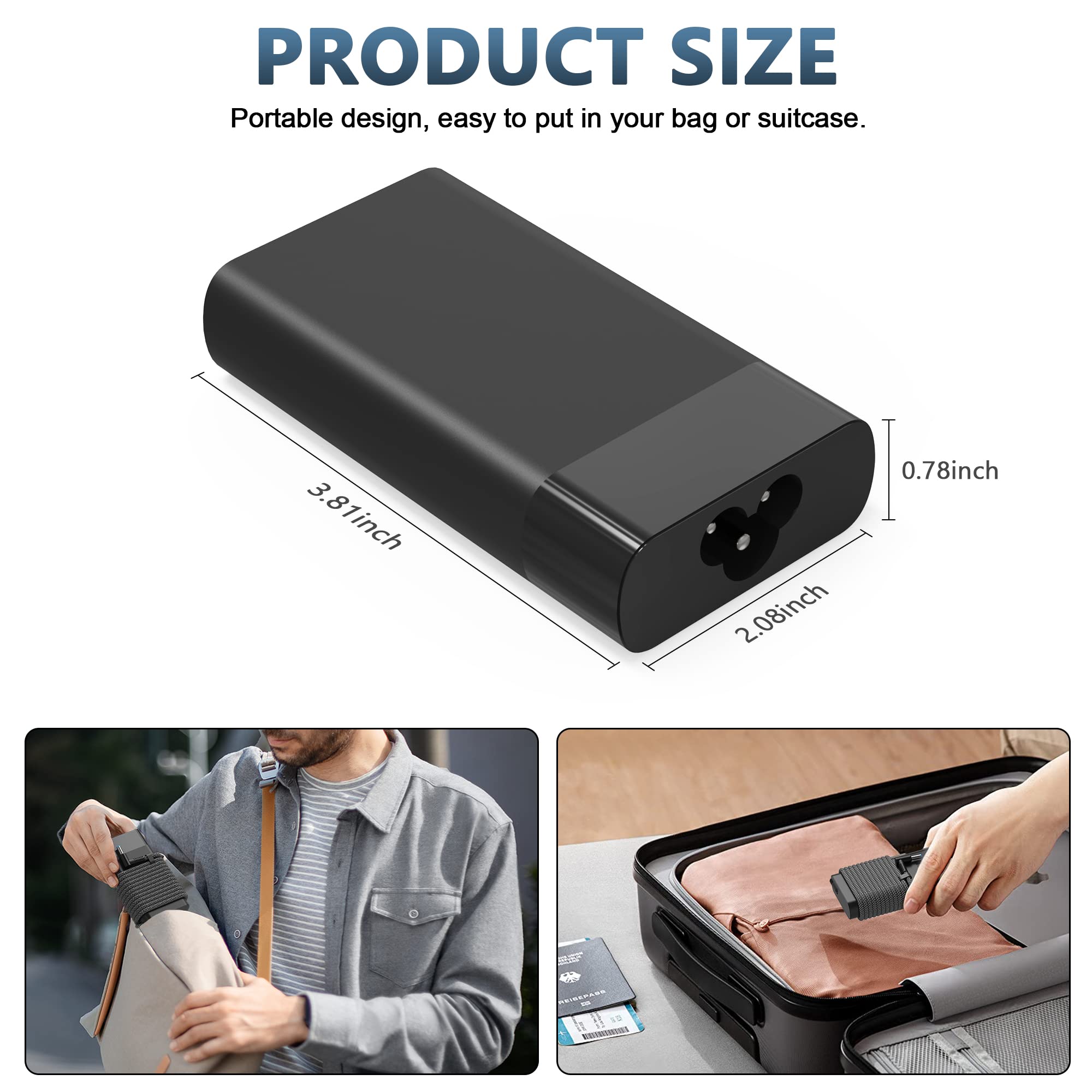 New Slim 65W Laptop Charger For Hp Envy X360, Spectre X360 13 4193Nr 15 Ap001Nx 15T Ap000, Probook X360 11 450 650 640 G1 G2 G3