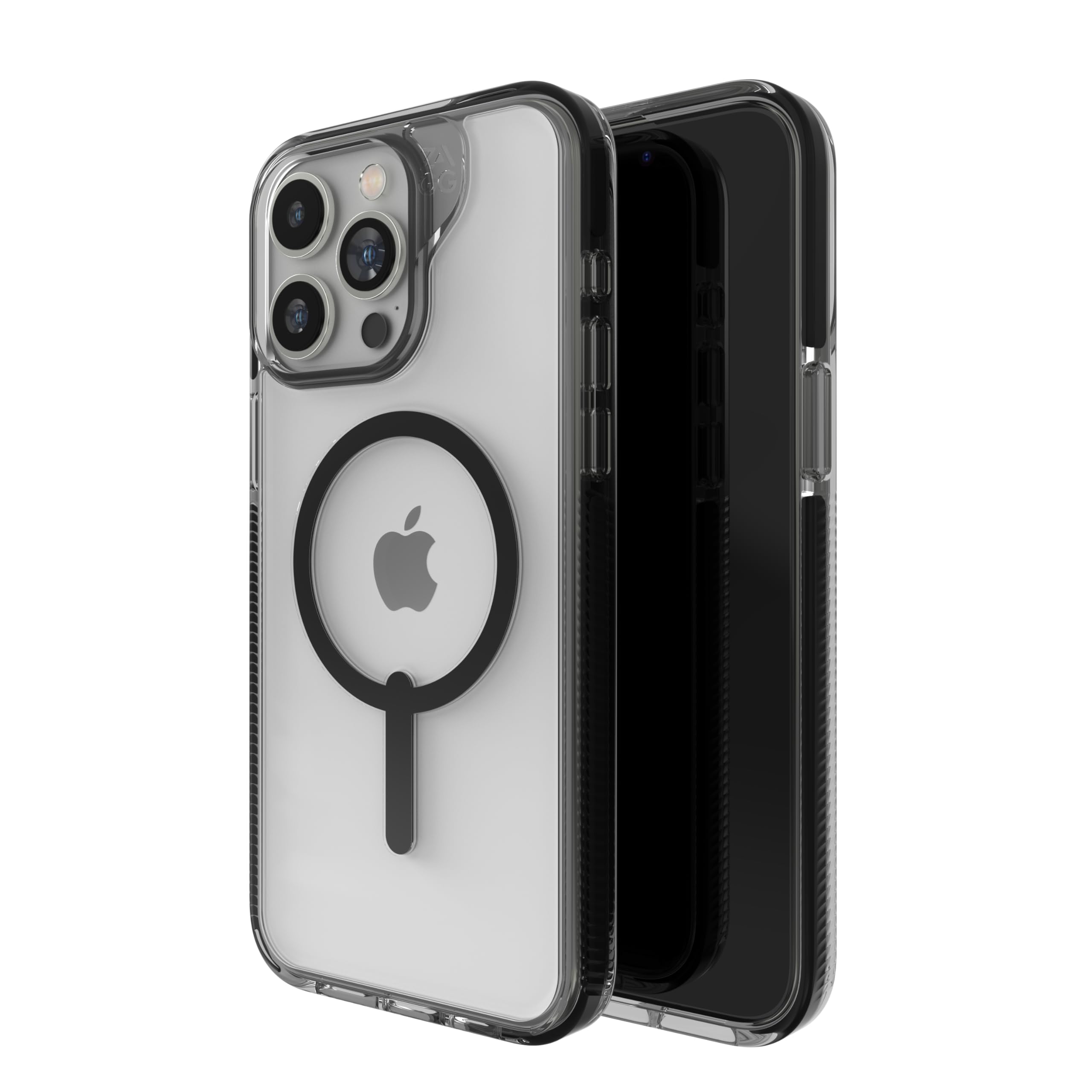 ZAGG Santa Cruz Snap iPhone 15 Pro Max Case - MagSafe Phone Case, Drop Protection (13ft/4m), Durable Graphene, Anti-Yellowing, a