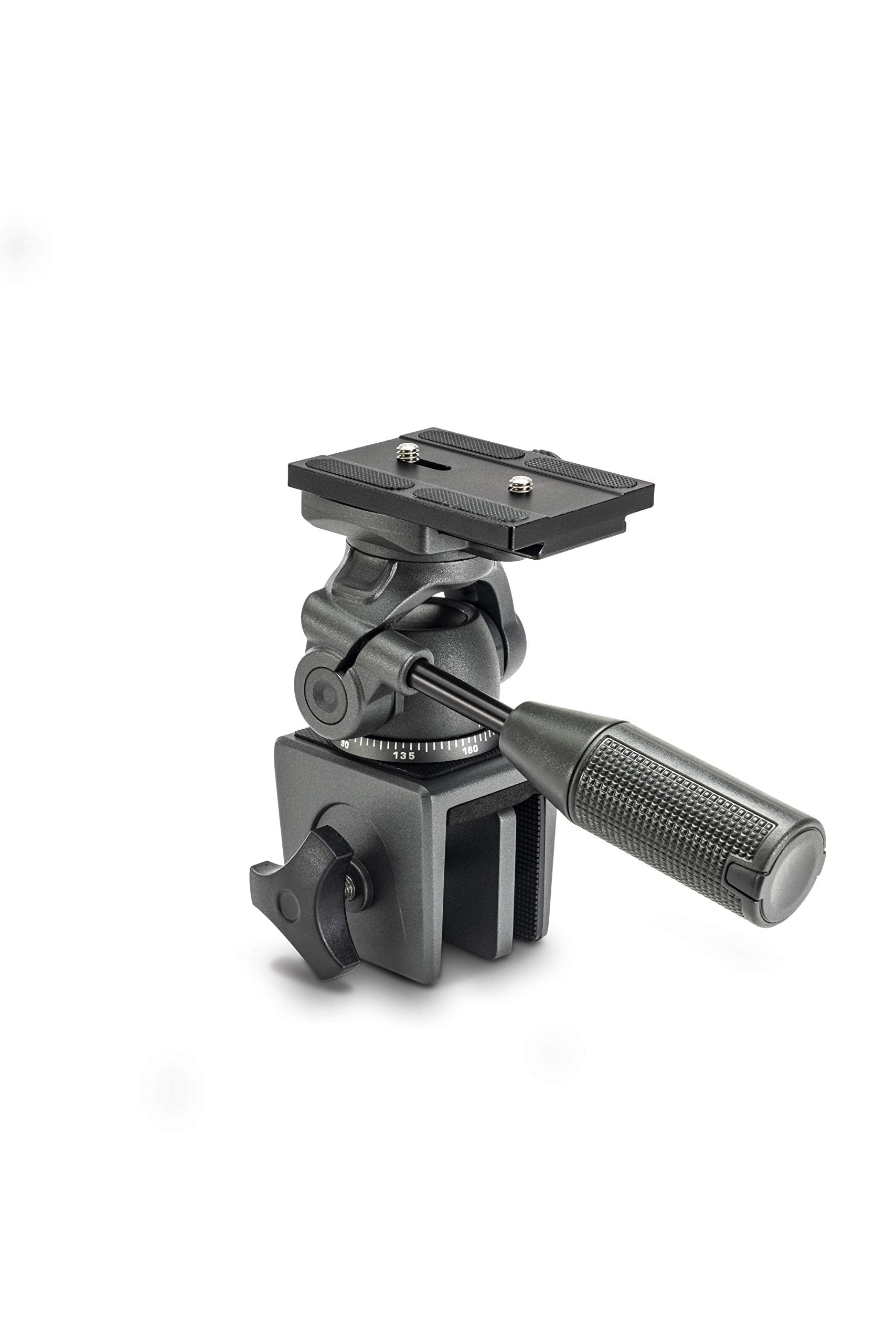 Vanguard Veo2Ph 28Wm Metal Window Mount With Panhead And Arca Compatible Quick Release Plate, Dark Grey