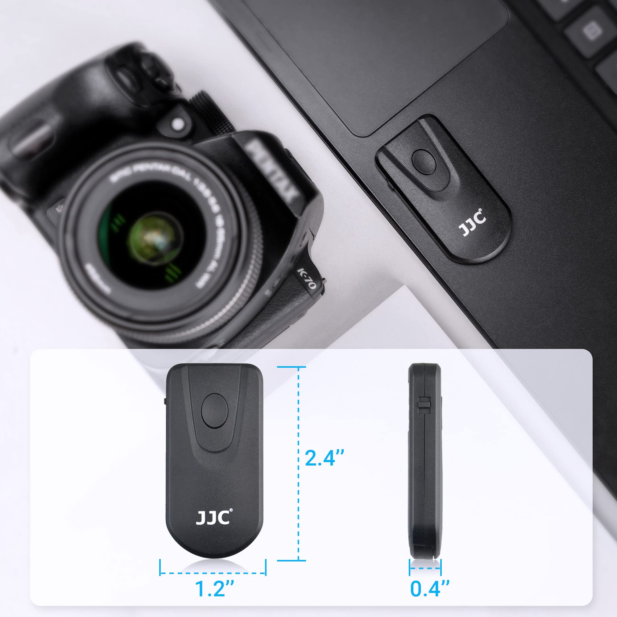 Jjc Wireless Infrared Shutter Release Remote Control Compatible With Pentax K-70 K-30 K-5 Ii K-5 Iis K-3 Ii K-1 Ii K-S2 K-S1 645