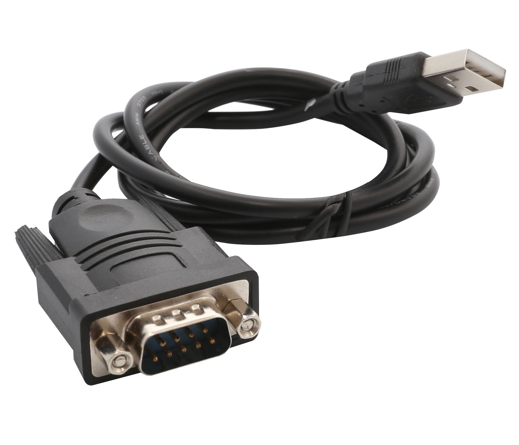 Syba Sy-Ada15006 Usb A Male To Serial Cable Db9 (Rs232) (3 Feet)