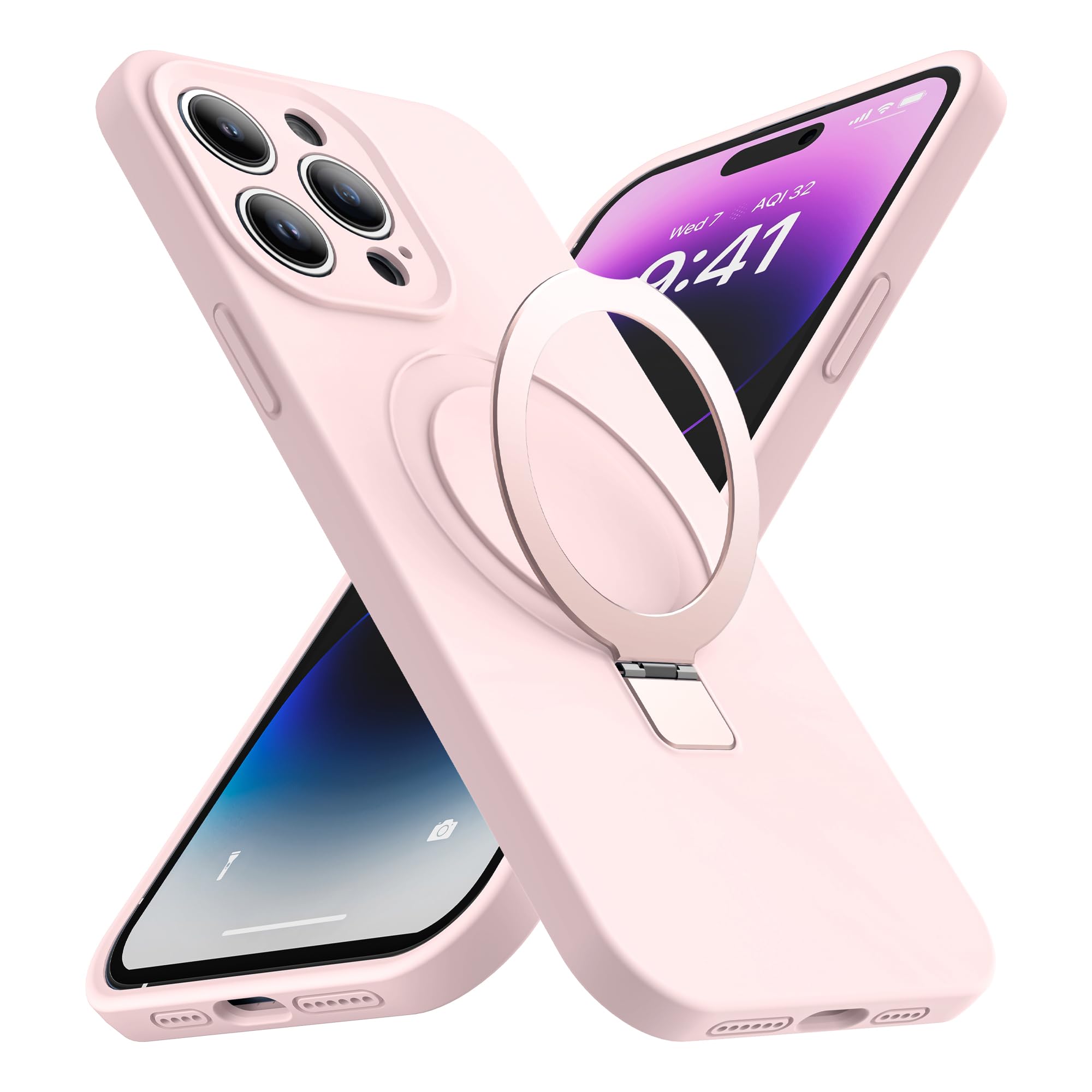 Skylmw Designed For Iphone 11 Pro Max Case With Magnetic Invisible Stand Compatible With Magsafe Military Drop Tested Shockproof