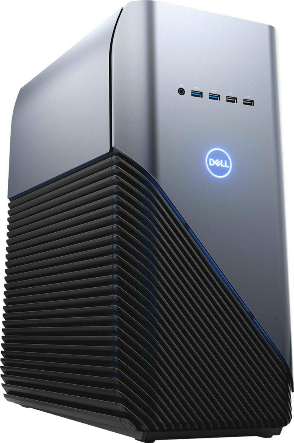 Dell 2019 Inspiron Gaming Desktop Computer, AMD Ryzen 7 2700X 8 Core up to 4.3GHz, 32GB DDR4 RAM, 1TB 7200rpm HDD + 1TB SSD, Radeon RX 580, USB 3.1, HDMI, 802.11ac WiFi, Bluetooth 4.1, Windows 10