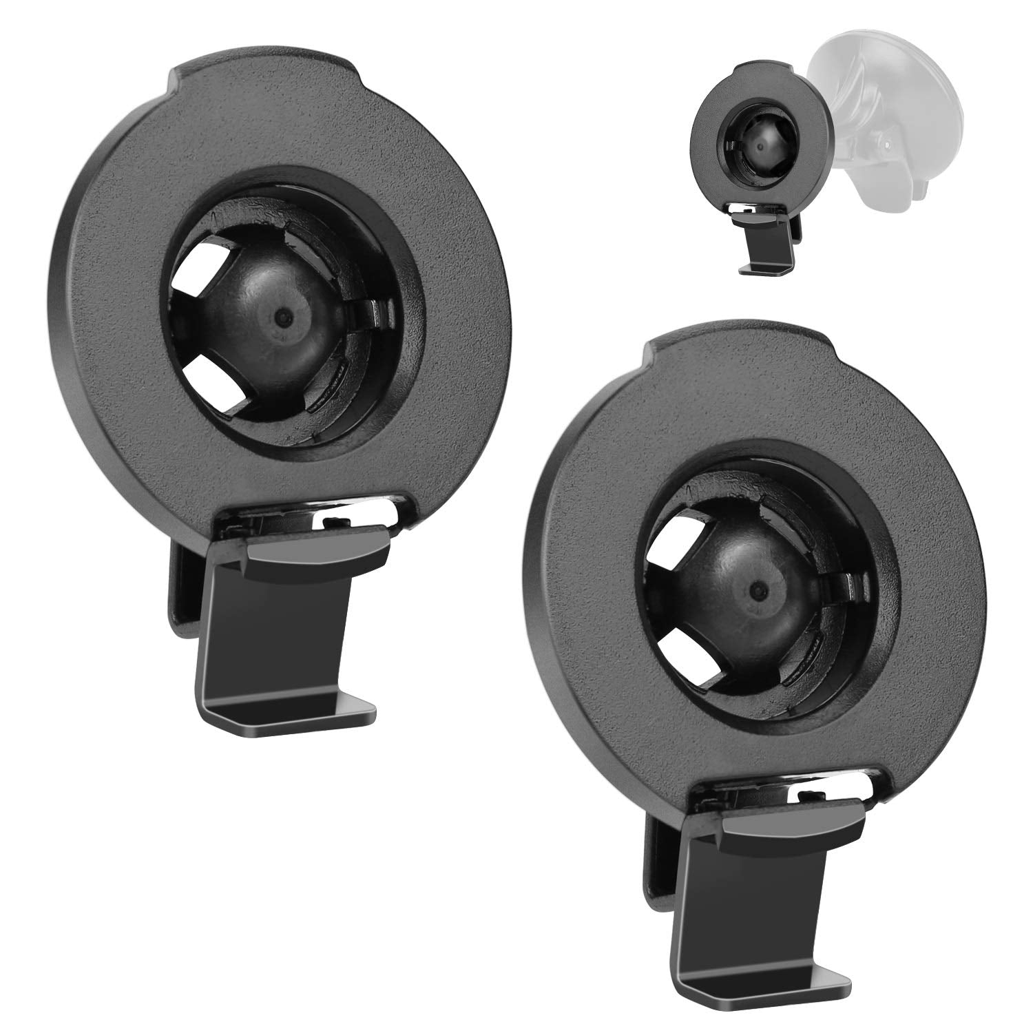 Garmin Accessories Gps Bracket Cradle Mount Compatible With Garmin Nuvi 42Lm 44 52Lm 54 55Lmt 56 58 2407 2408 2447 2448 2467 2497 2507 2508 2547 2548 2557 2567 2577 Nuvi Gps (2 Pack)