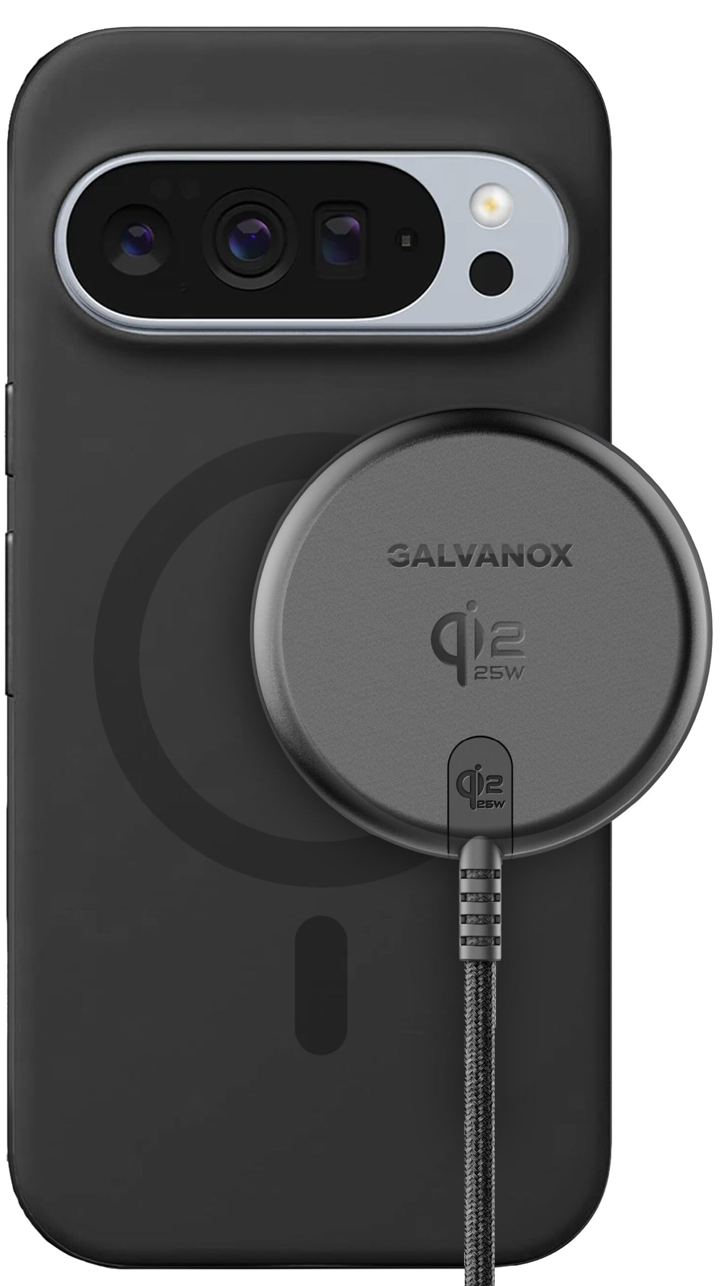 Galvanox 25W Magnetic Charger for Pixel 11, 11 Pro XL, PixelSnap Compatible