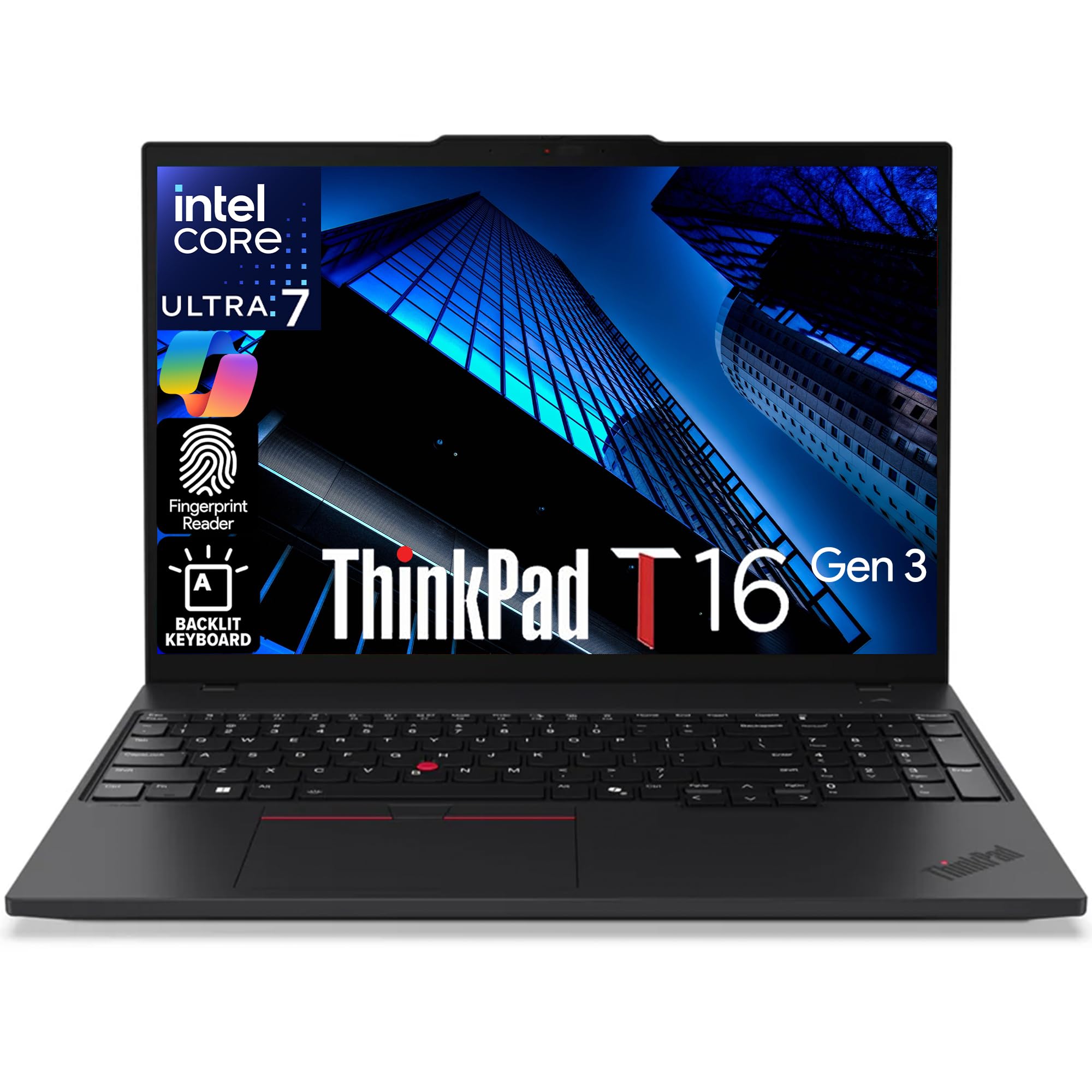 Lenovo ThinkPad T16 Gen 3 Business Laptop 16    FHD+ Display, Intel Ultra 7-155U (Beats i7-1355U), 64GB DDR5 RAM, 2TB SSD, 5MB W
