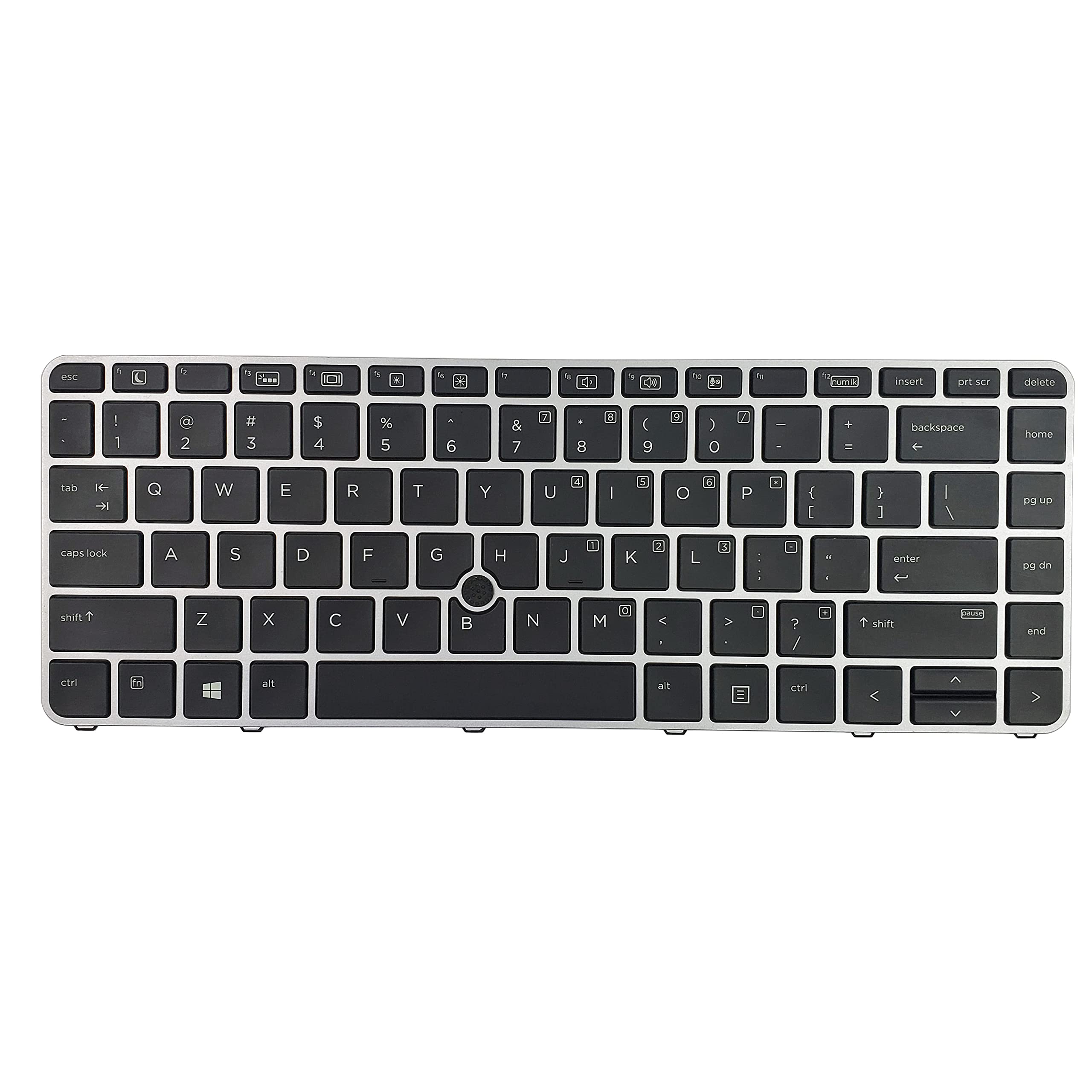 Bestparts Us Layout Laptop Keyboard Backlit Replacement For Hp Elitebook 840 G3 840 G4 745 G3 G4 Fit P/N 901042 001 919877 001 9