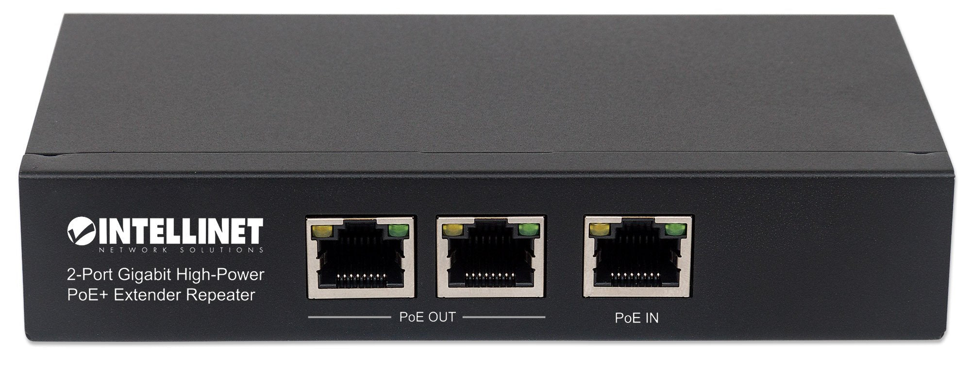 Intellinet Network Solutions 2 Port High Power Poe+ Extender Repeater (Model: 561266)