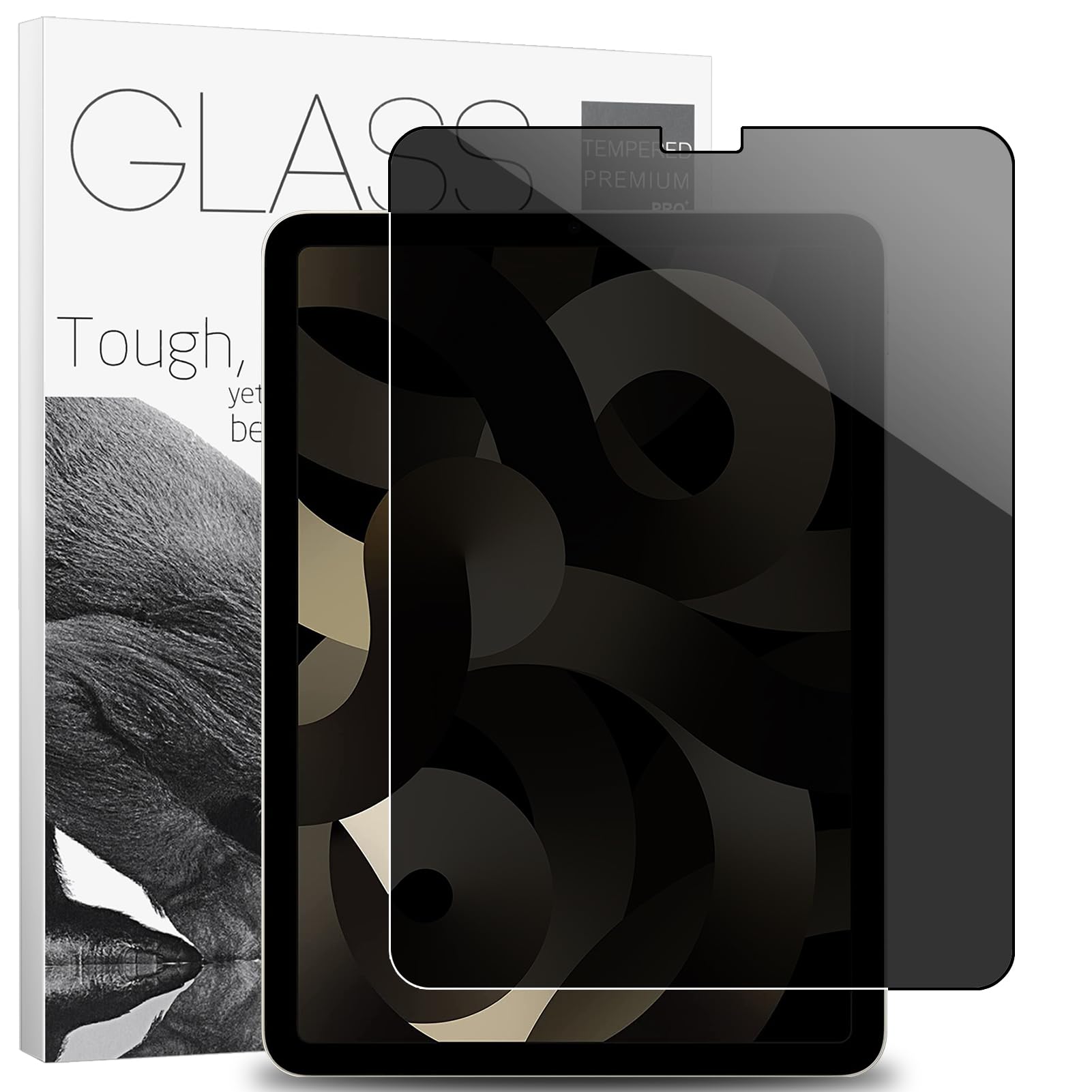 Privacy Screen Protector For Ipad Pro Tablet (Air 5/4, 10.9 Inch, 2022/2020 Released), Scratch Resistant 9H Hardness Ipad 10.9''