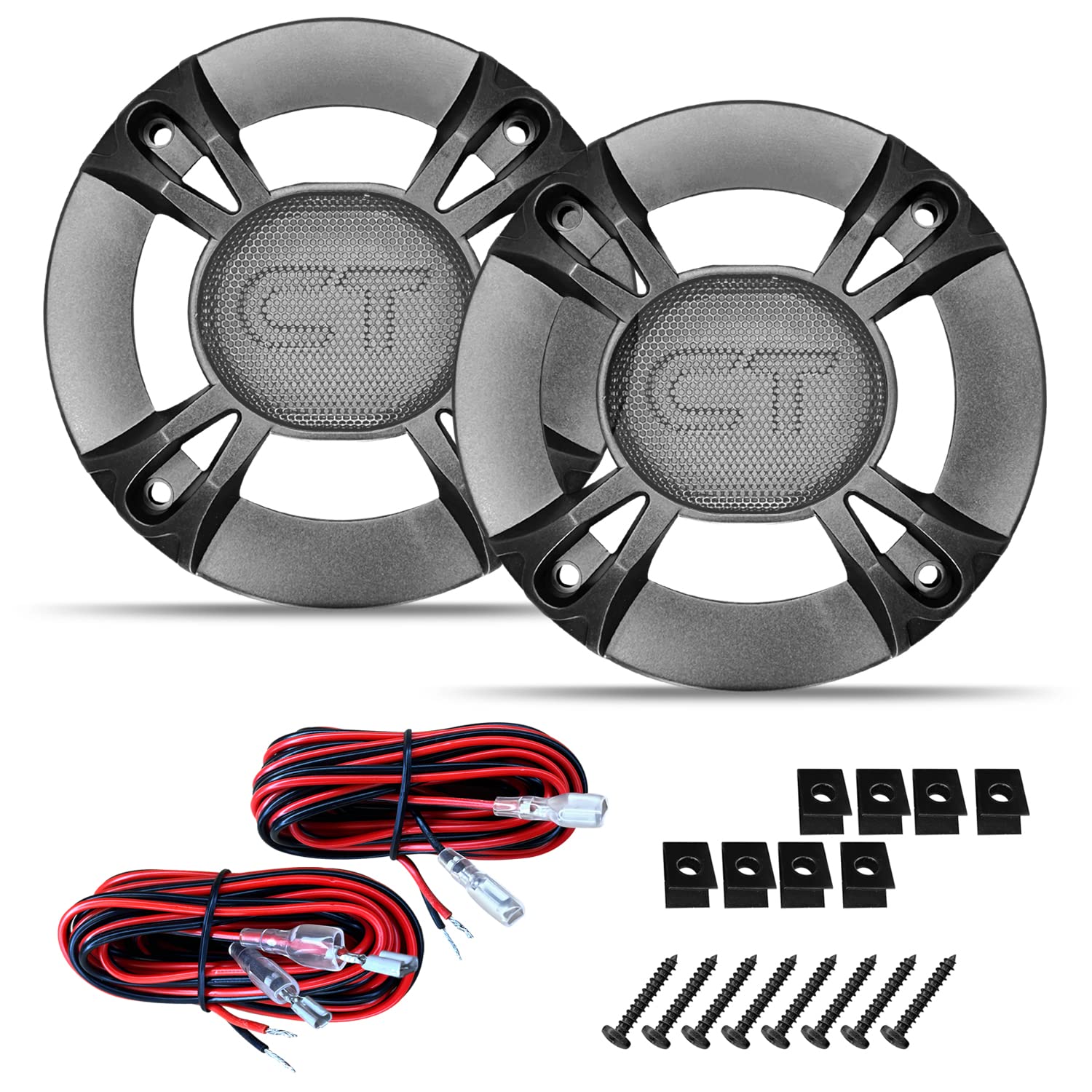 Ct Sounds Bio 4 Cox 4 Inch Coaxial Car Speakers, 160 Watts Max, Pair