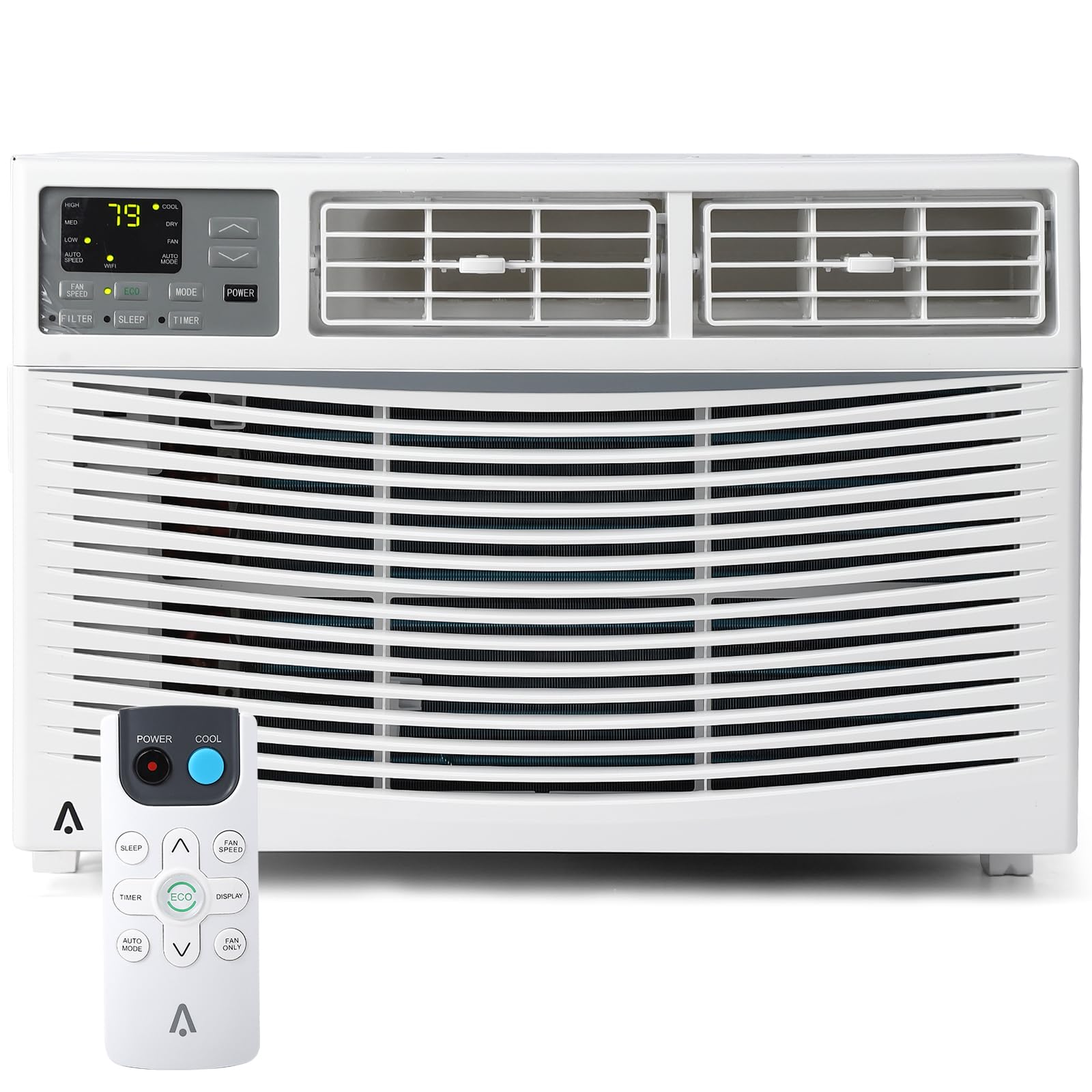 GarveeLife Window Air Conditioner, 8000 BTU Window AC Unit, Cool Rooms up to 350 Sq.Ft., 3 Fan Speed, 24H Timer, Energy Saving,