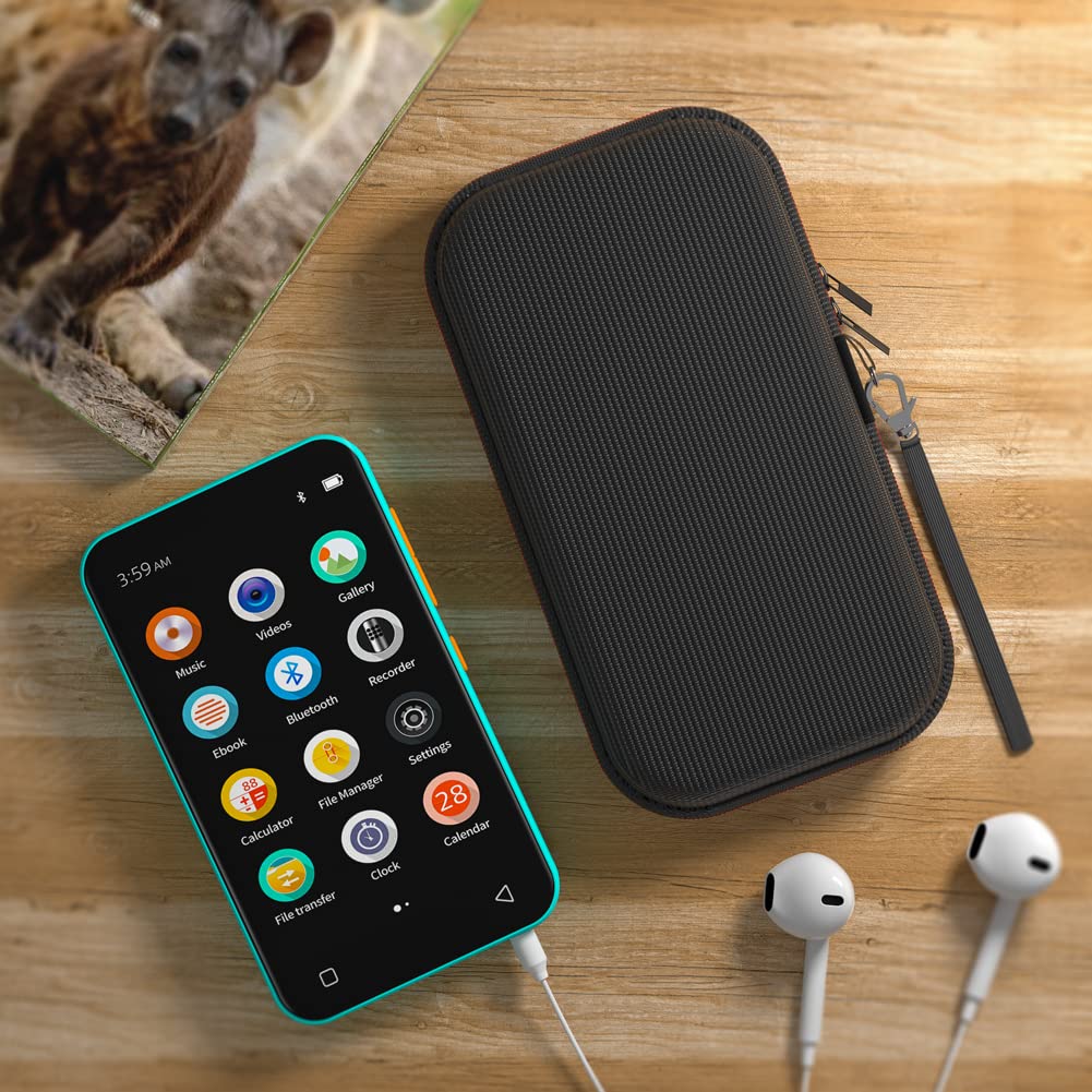 Mp3 & Mp4 Player Case For Timmkoo G1 G3 Q8 Q3E Q5 Y1 Mp3 Player 4 Inch Full Screen Touch Music Player Fit For Earbuds, Usb Cable, Memory Card