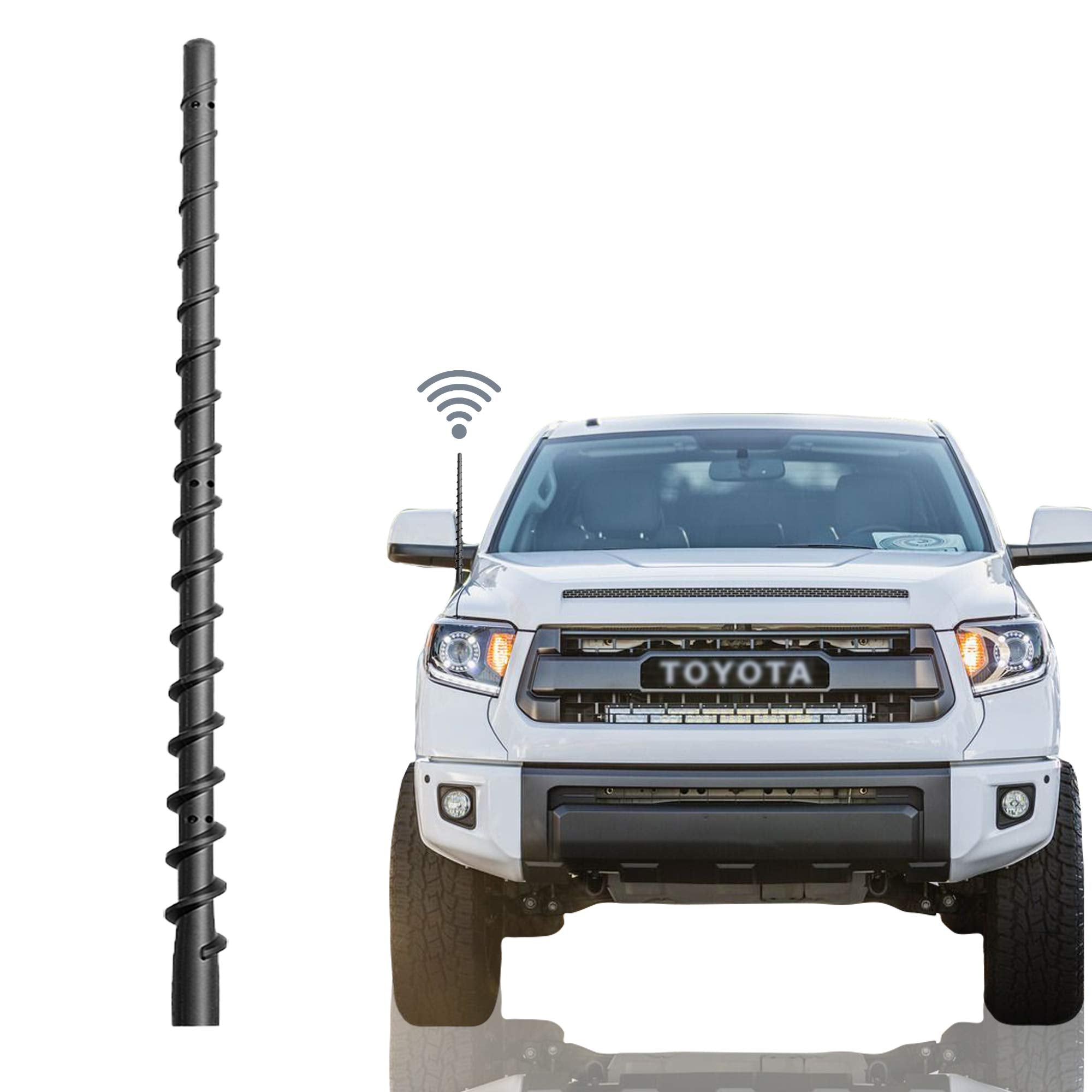 Vofono Antenna For Toyota Tacoma Tundra Fj Cruiser Accessories 2000 2023 2024 2025, Toyota Antenna Replacement, 13 Inch Truck Toyota Tacoma Tundra Antenna Upgrade Car Radio Fm Am Reception