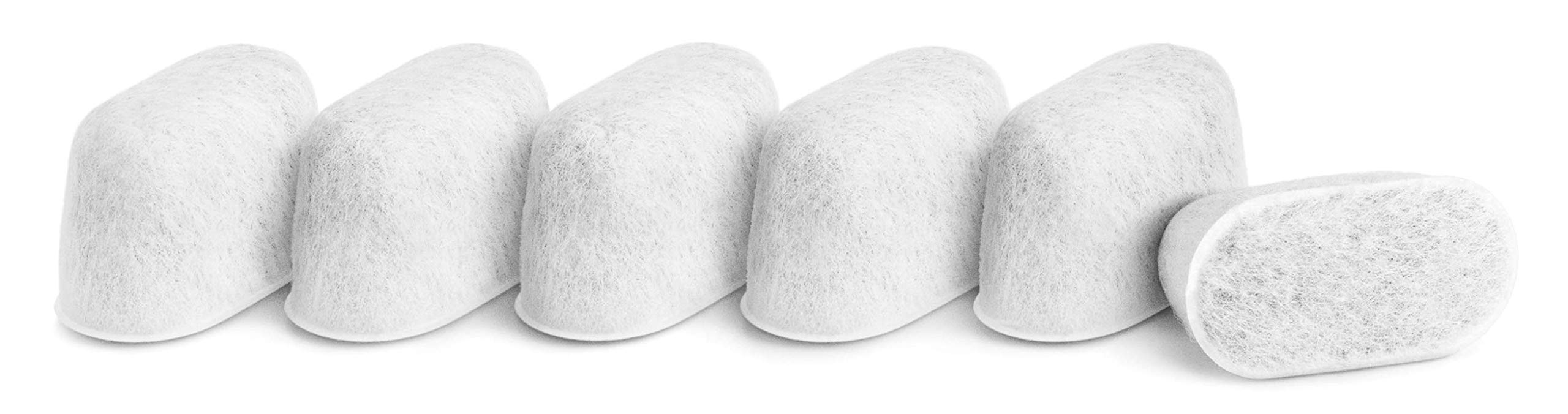 Breville Charcoal Filters, 6 Pack, For Use With The Breville Barista Pro (Bes878), Breville Barista Express (Bes870), And Breville Infuser (Bes840) Espresso Machines