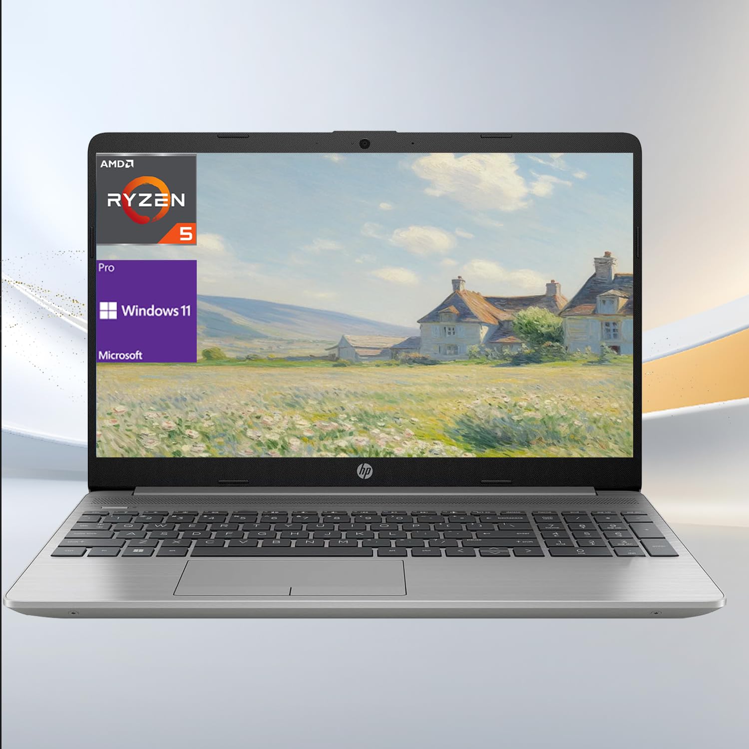 Hp Essential 255 G8 15.6 Business Laptop, 15.6'' Fhd Display, Amd Ryzen 5 5500U, 32Gb Ram, 1Tb Ssd, Webcam, Rj-45, Bluetooth, Sd