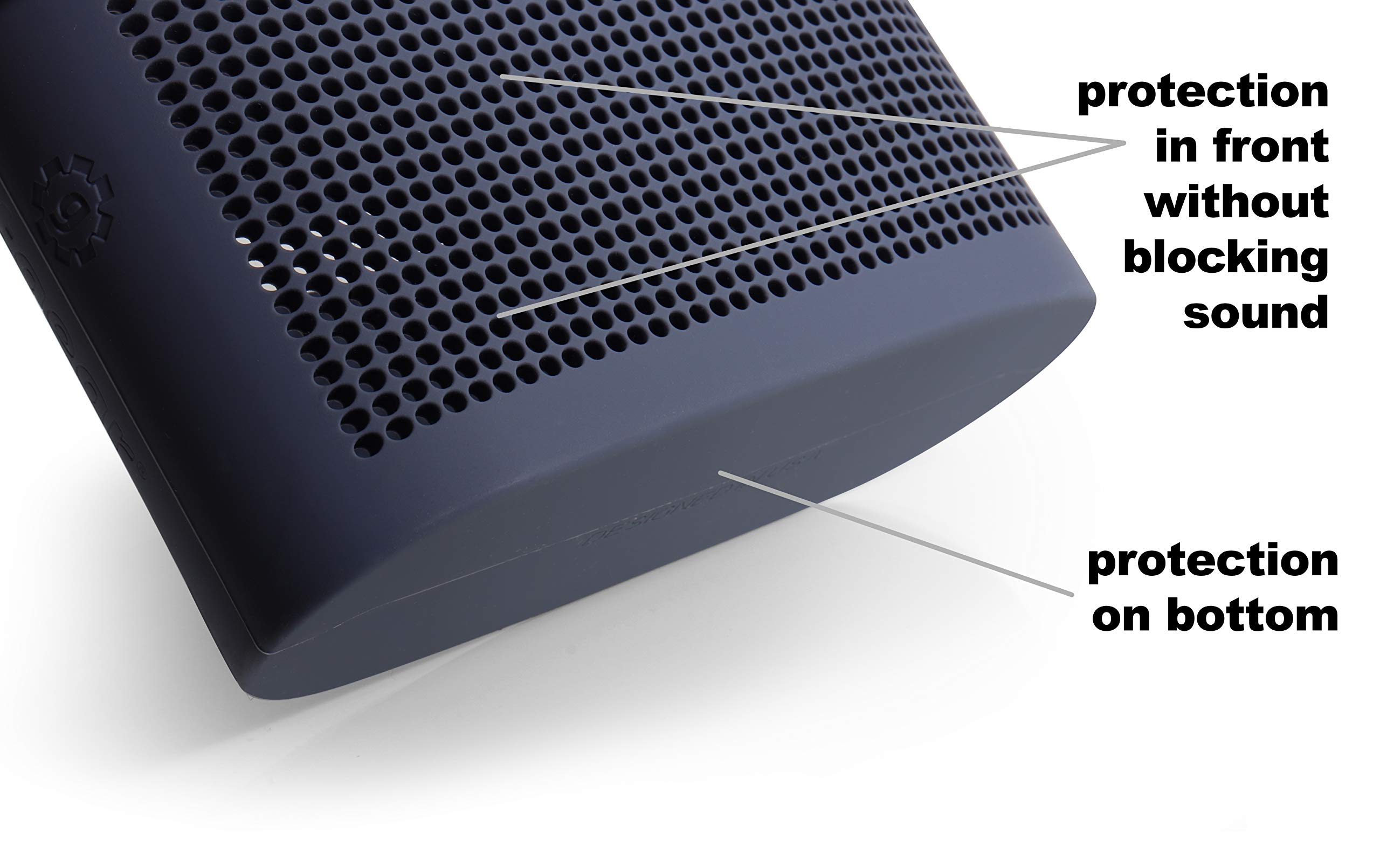 Getgear Silicone Cover Sleeve For Bose Soundlink Color Bluetooth Speaker Ii, Customized Design Skin Giving Full 6 Directions Pro