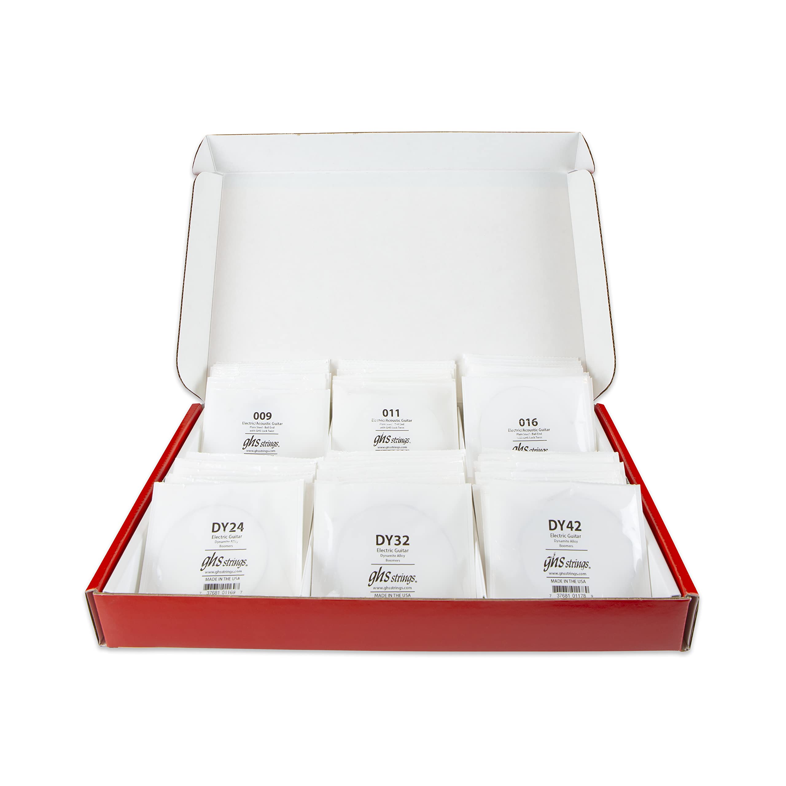 Ghs Strings   Gbl 12 Pack Nickel Plated Electric Guitar String, Light, 10 46, Pack Of 12