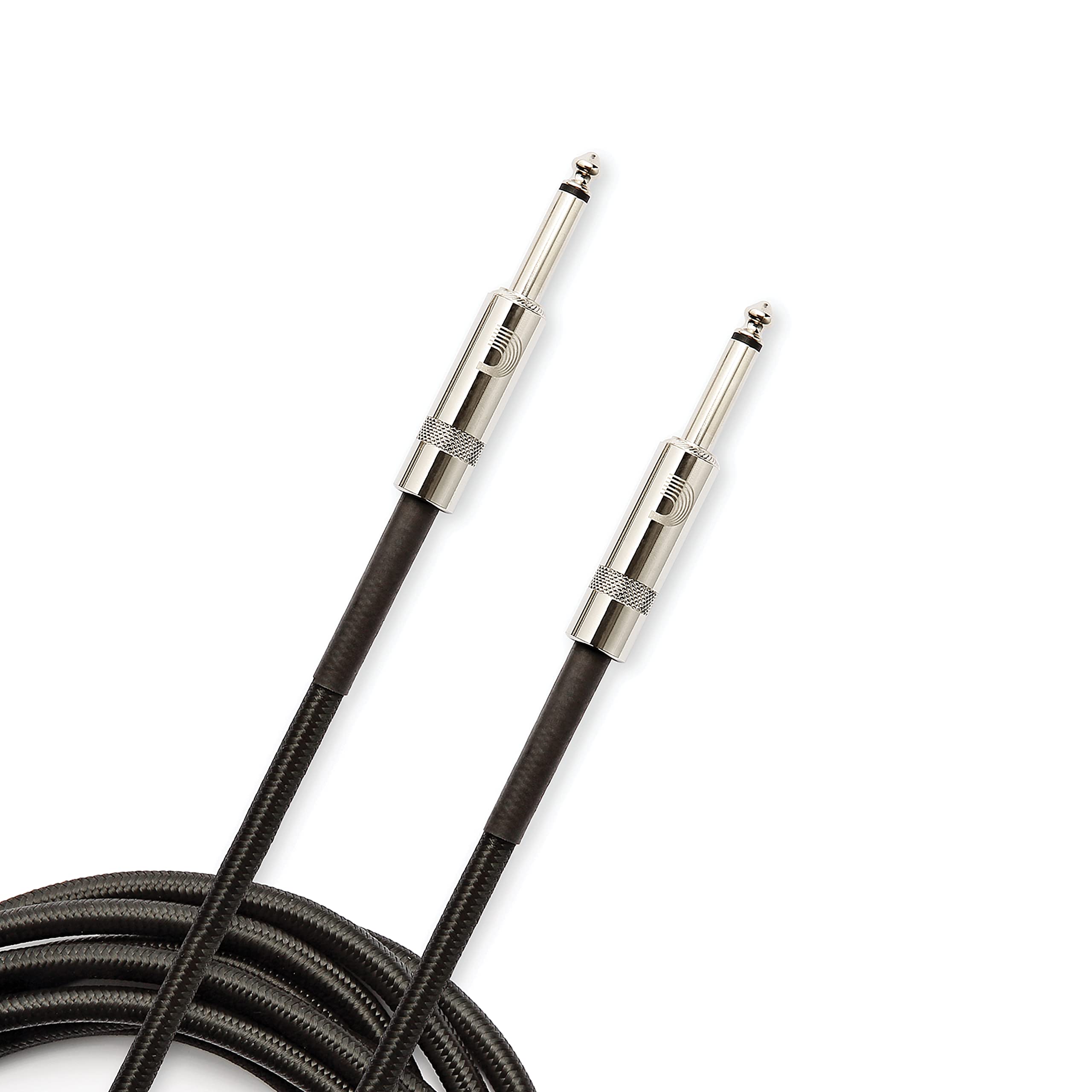 Daddario Guitar Cable   Guitar Lead   Instrument Cable   Guitar Accessories   Custom Series Braided Cable   15 Feet457 Meters  