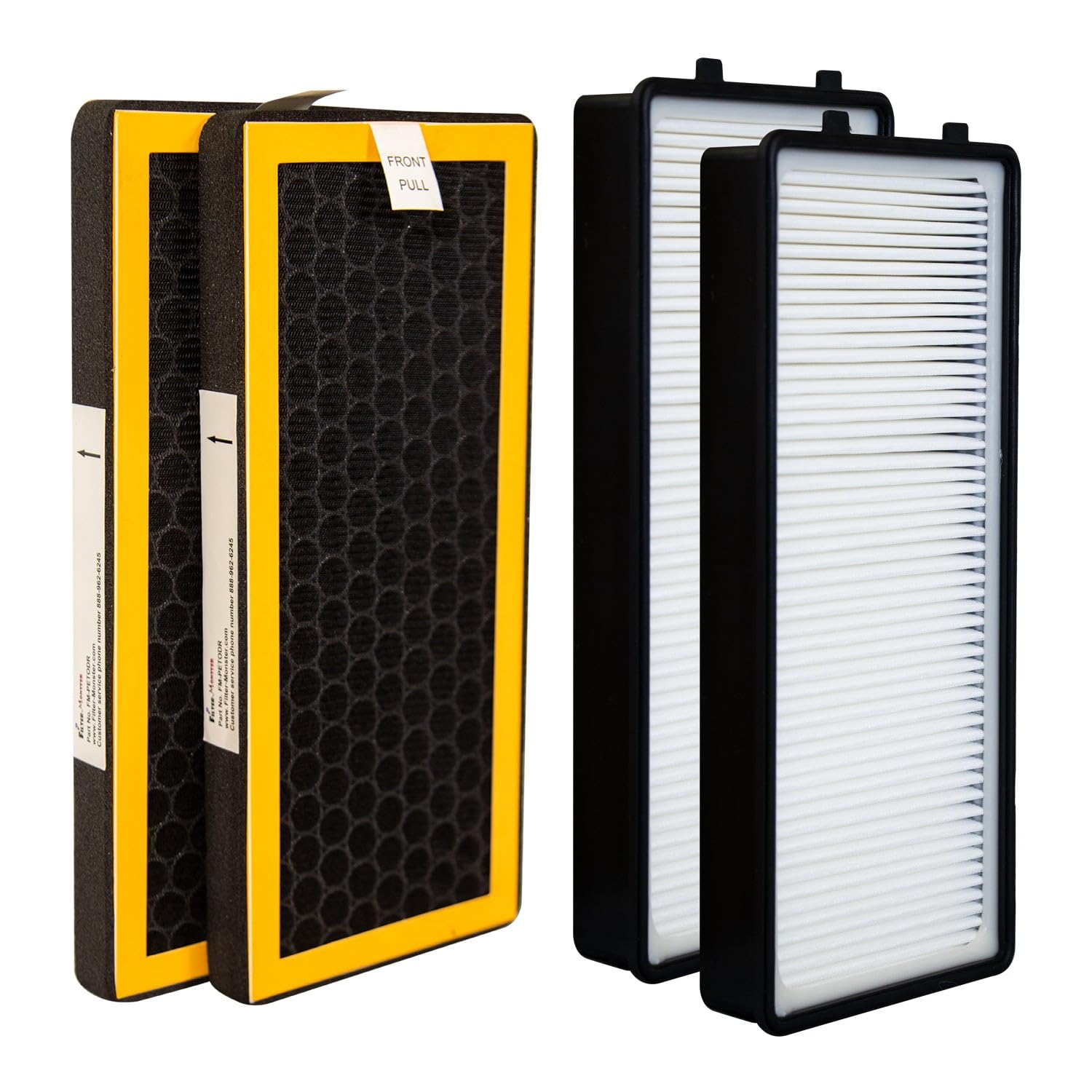 Filter Monster Replacement Filter Pack Compatible With Homedics Petplus At Petodr Filter And Totalclean At Ofl Filter For At Pet