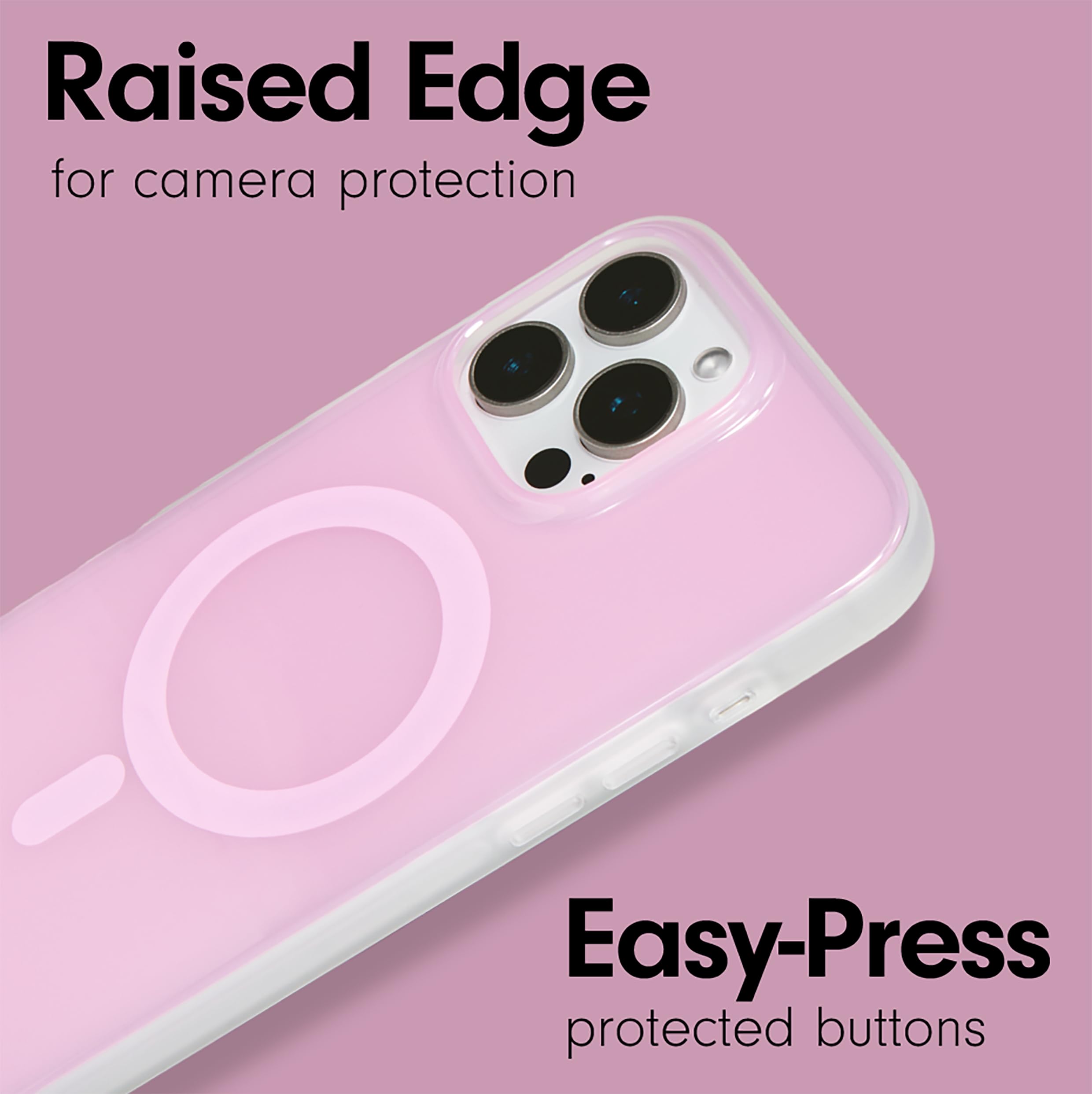 Sonix Case For Iphone 16 Pro Max | Compatible With Magsafe | 10Ft Drop Tested | Jelly Pink