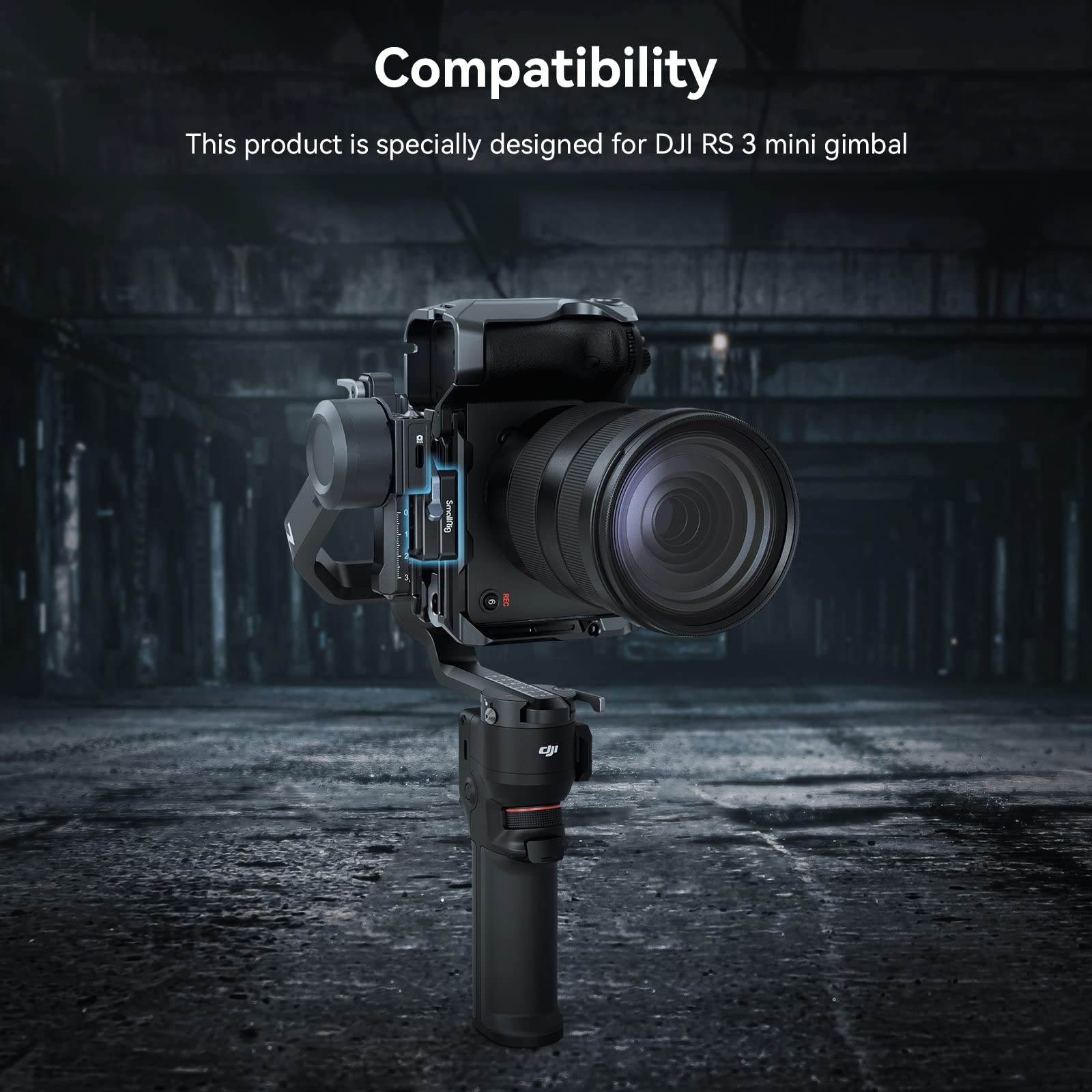 Smallrig Rs 3 Mini Quick Release Clamp For Dji Rs 3 Mini, For Arca-Swiss Mount Clamp - 4195