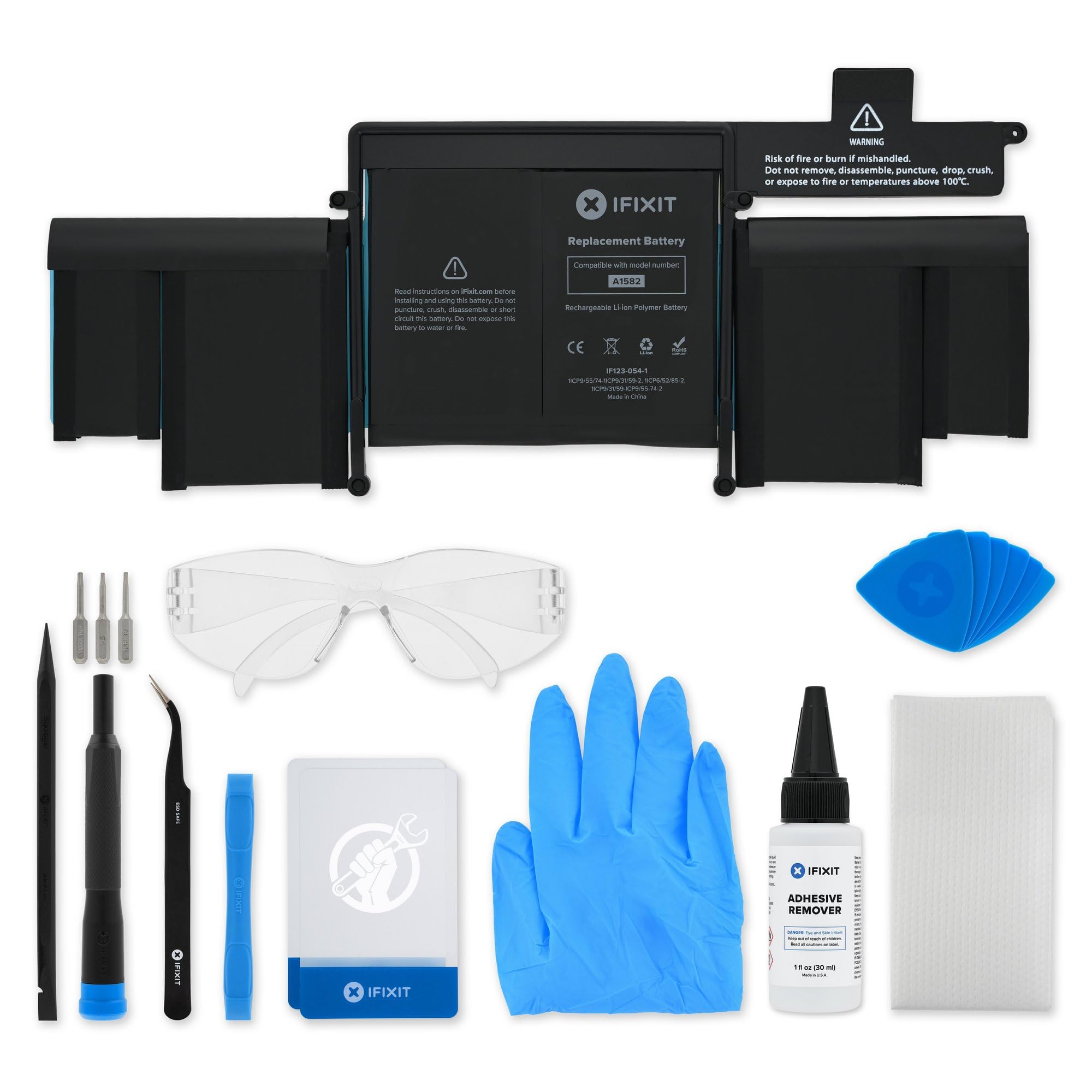Ifixit A1502 A1582 Battery For Macbook Pro 13'' Retina (Early 2015)   Repair Kit