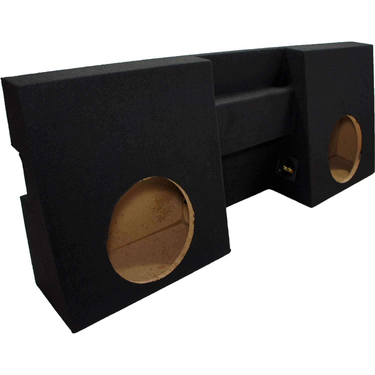 American Sound Connection Compatible With Toyota Tacoma 2005 2015 Double Cab Dual 10'' Sub Box Enclosure