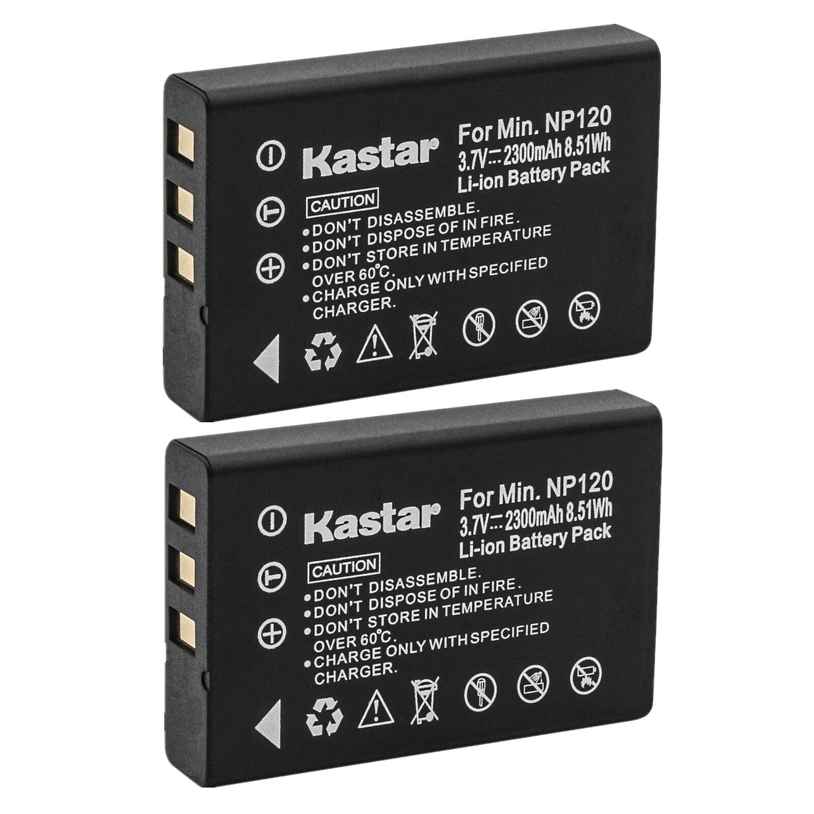 Kastar 2-Pack Battery Replacement for Brother LD0665001 MDS2E AP-1908 Rechargeable Li-ion Battery, Brother DS820W Scanner, Broth