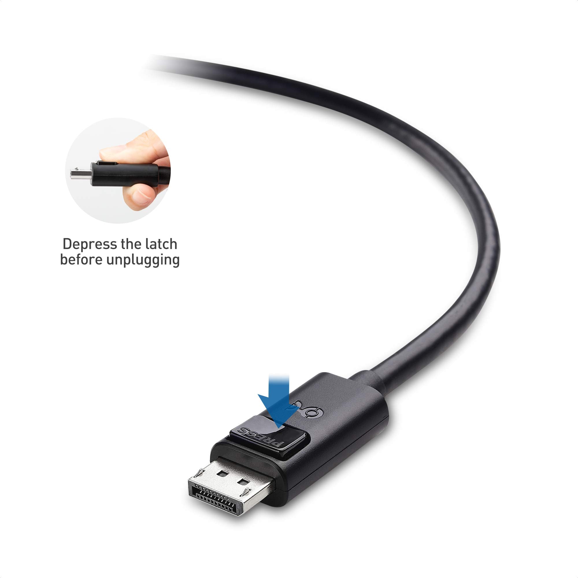 Cable Matters Unidirectional 32.4Gbps Active DisplayPort Extension Cable Gender Changer 16 ft / 5m, Support DisplayPort 1.4 with 8K 60Hz and HDR, for Oculus Rift S, HTC Vive Pro, Gaming Monitors