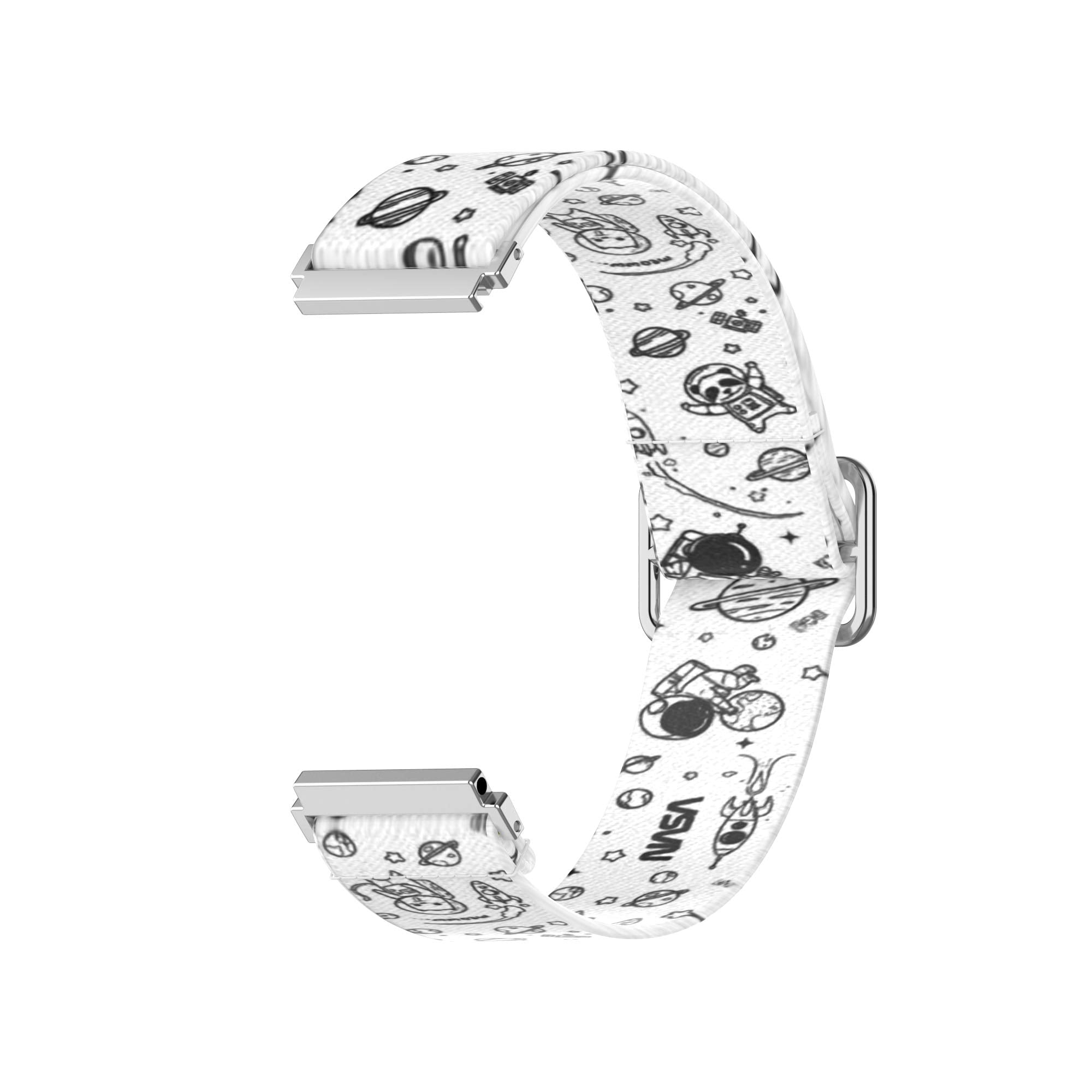 Chofit Elastic Watch Band Compatible With Amazfit Gtsgts2Gts 2 Minigts 2Egts 3, 20Mm Soft Strap For Men Women Replacement Wristb